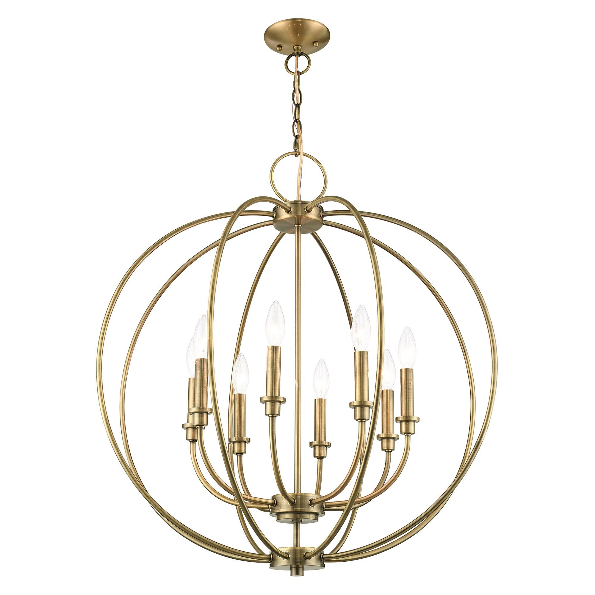 Shown in Antique Brass finish