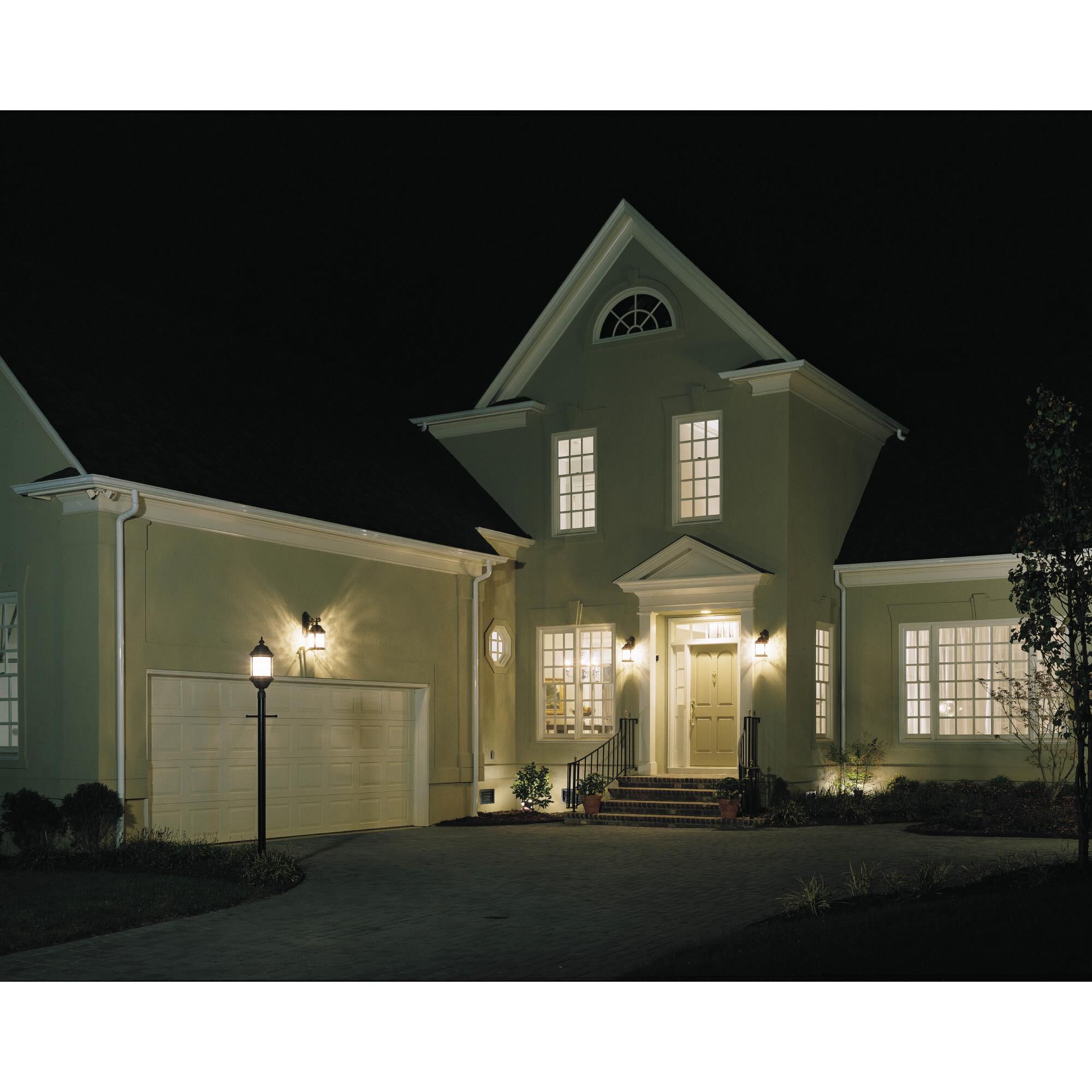 Ashmore 21 Inch Tall 3 Light Outdoor Wall Light by Progress Lighting