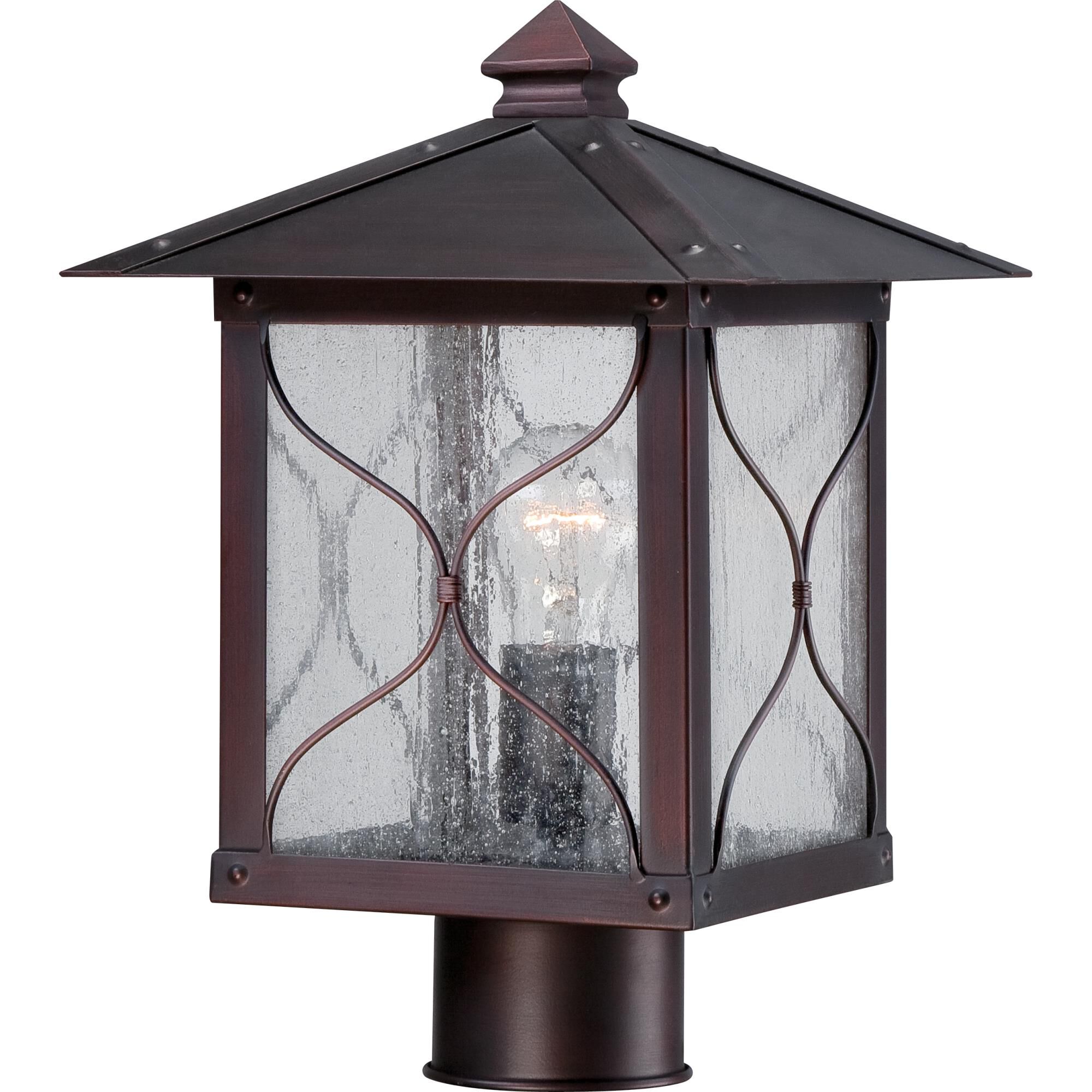 Vega 13 Inch Tall 1 Light Outdoor Post Lamp by Nuvo Lighting