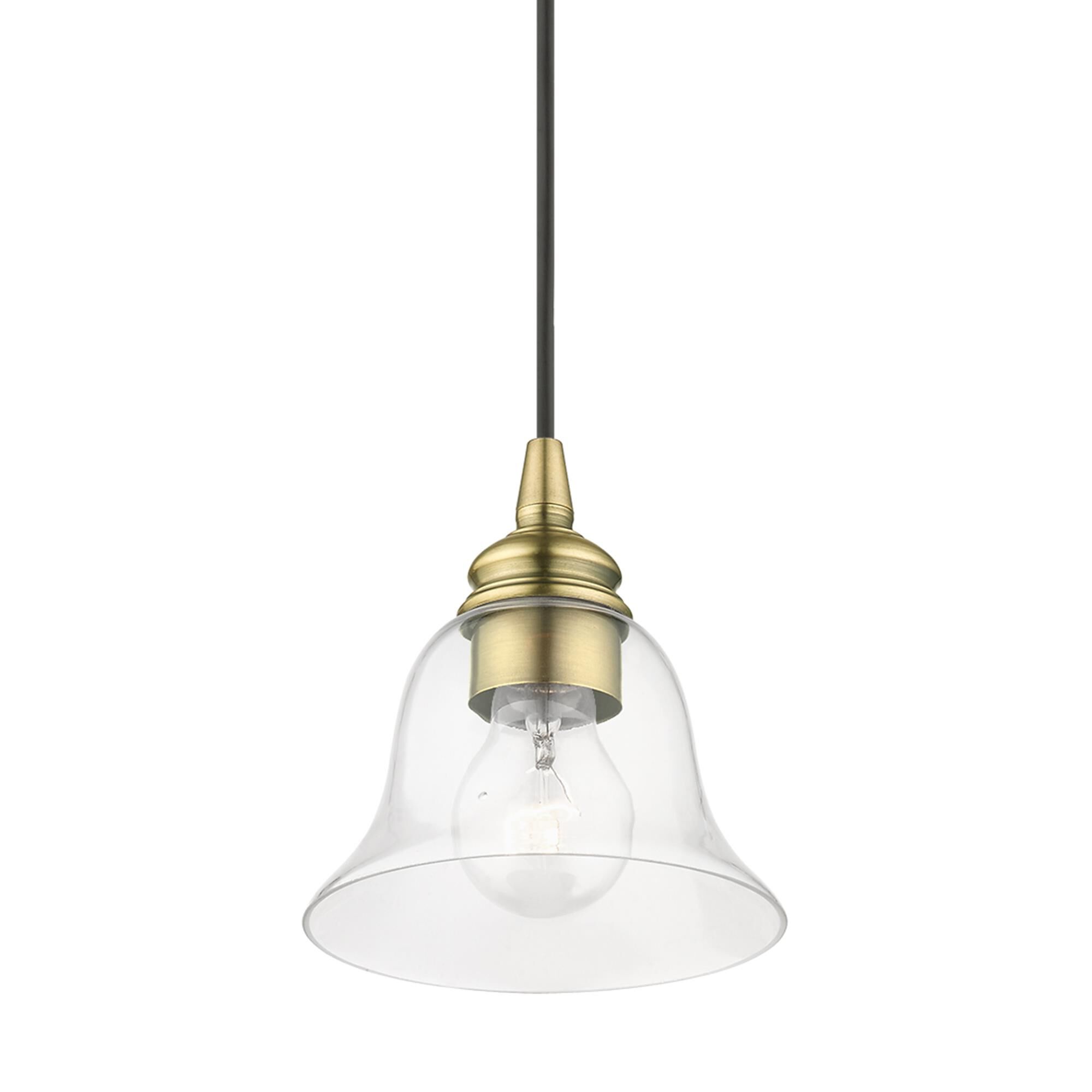 Livex Lighting Moreland 6 Inch Mini Pendant