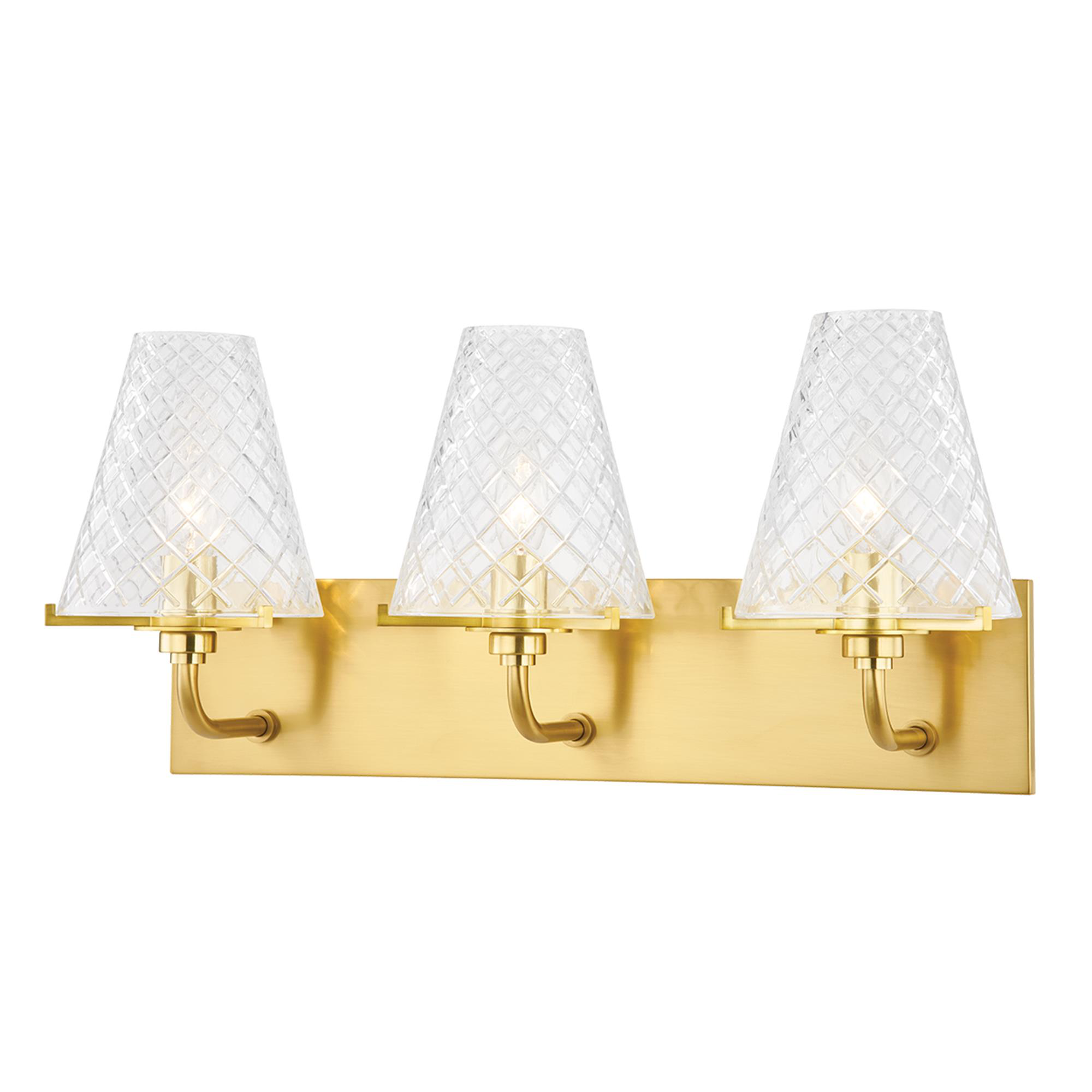 Irene 22 Inch 3 Light Bath Vanity Light,