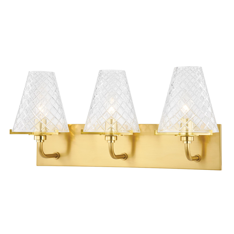 Irene 22 Inch 3 Light Bath Vanity Light by Mitzi