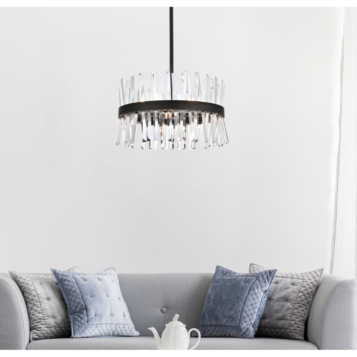 Serephina 20 Inch Large Pendant by Elegant Lighting
