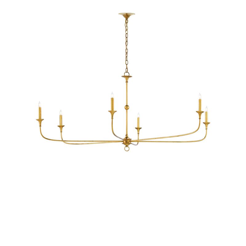 Nottaway Chandelier by Currey and Company