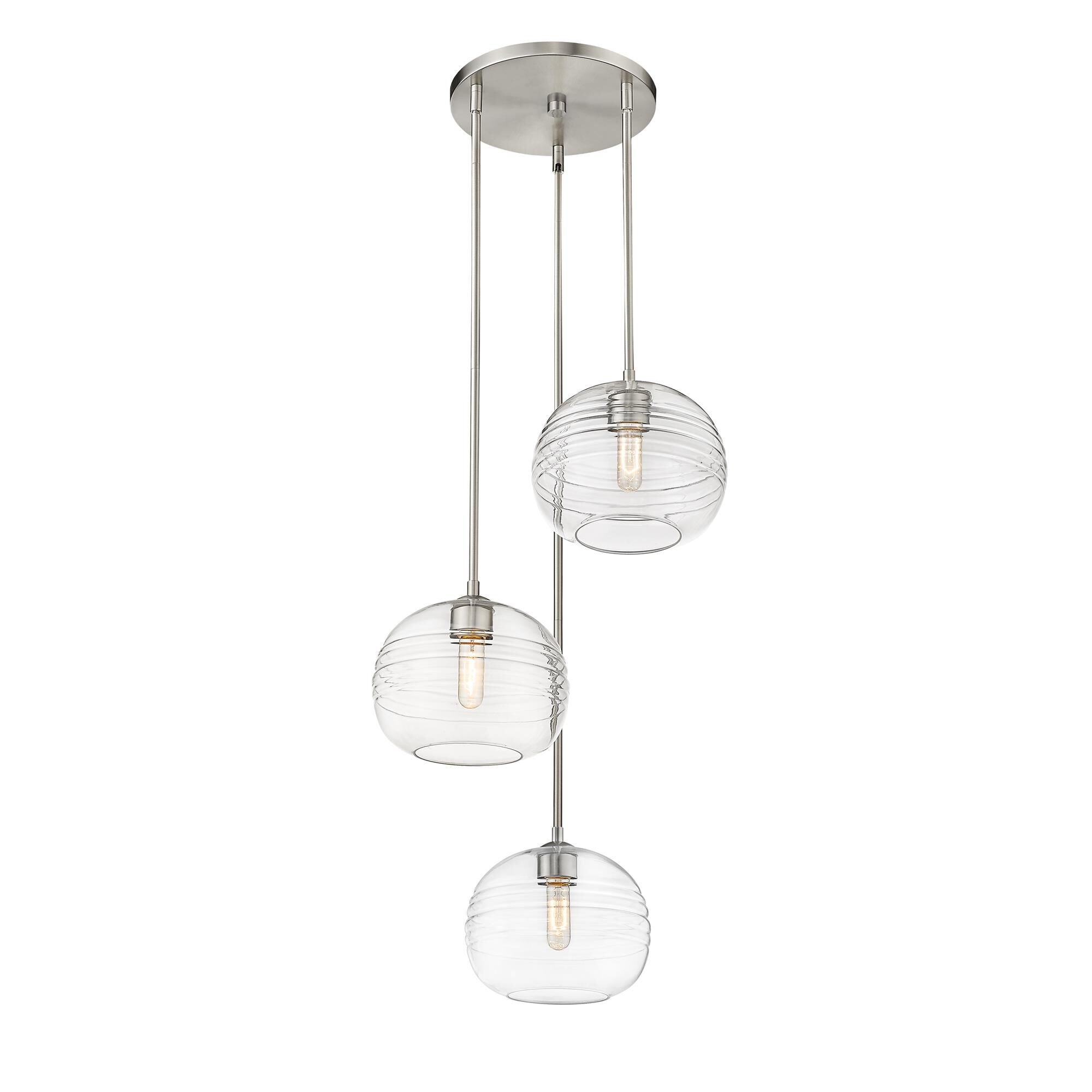 Harmony 20 Inch 3 Light Mini Chandelier by Z-Lite