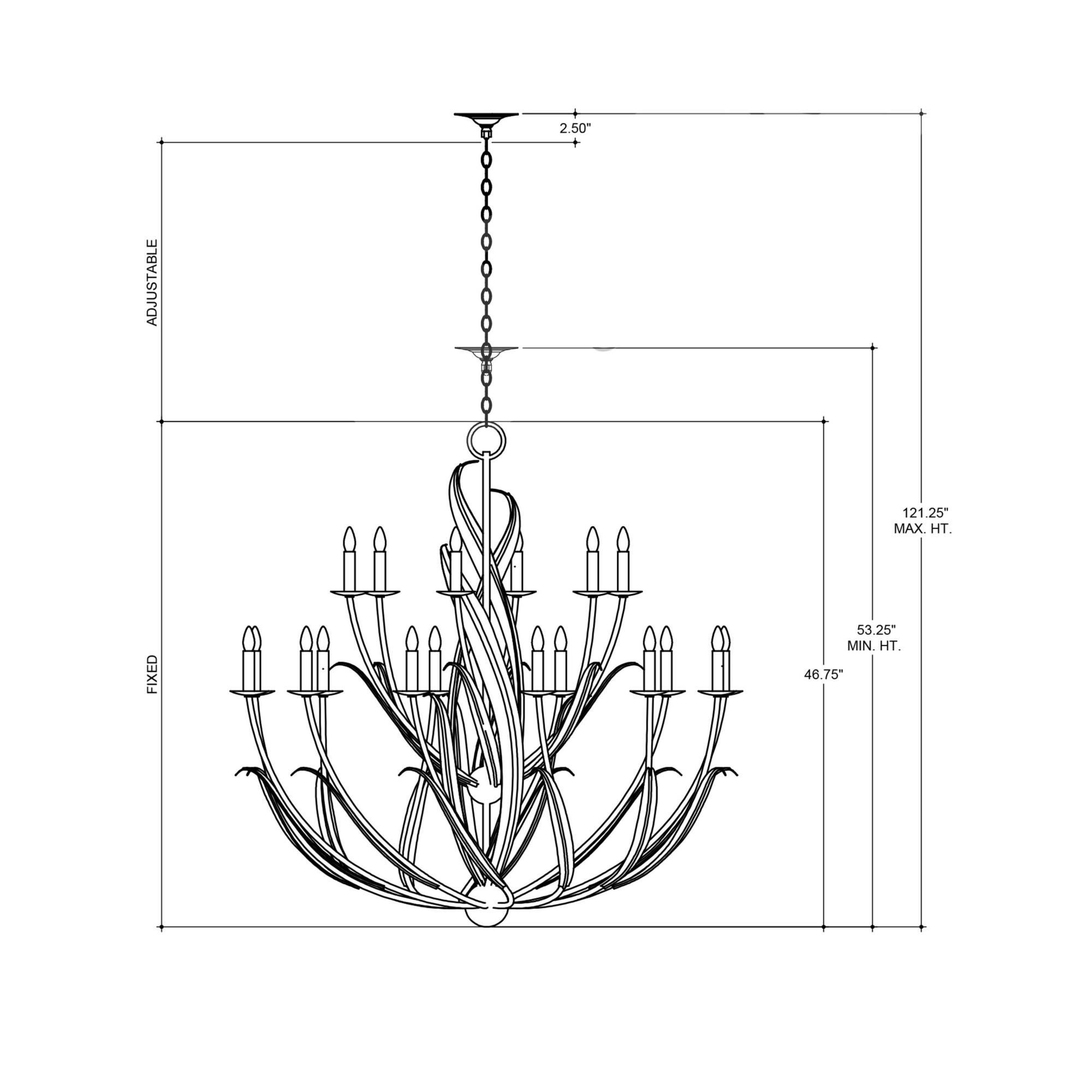 Shown in Antique Gold Leaf finish