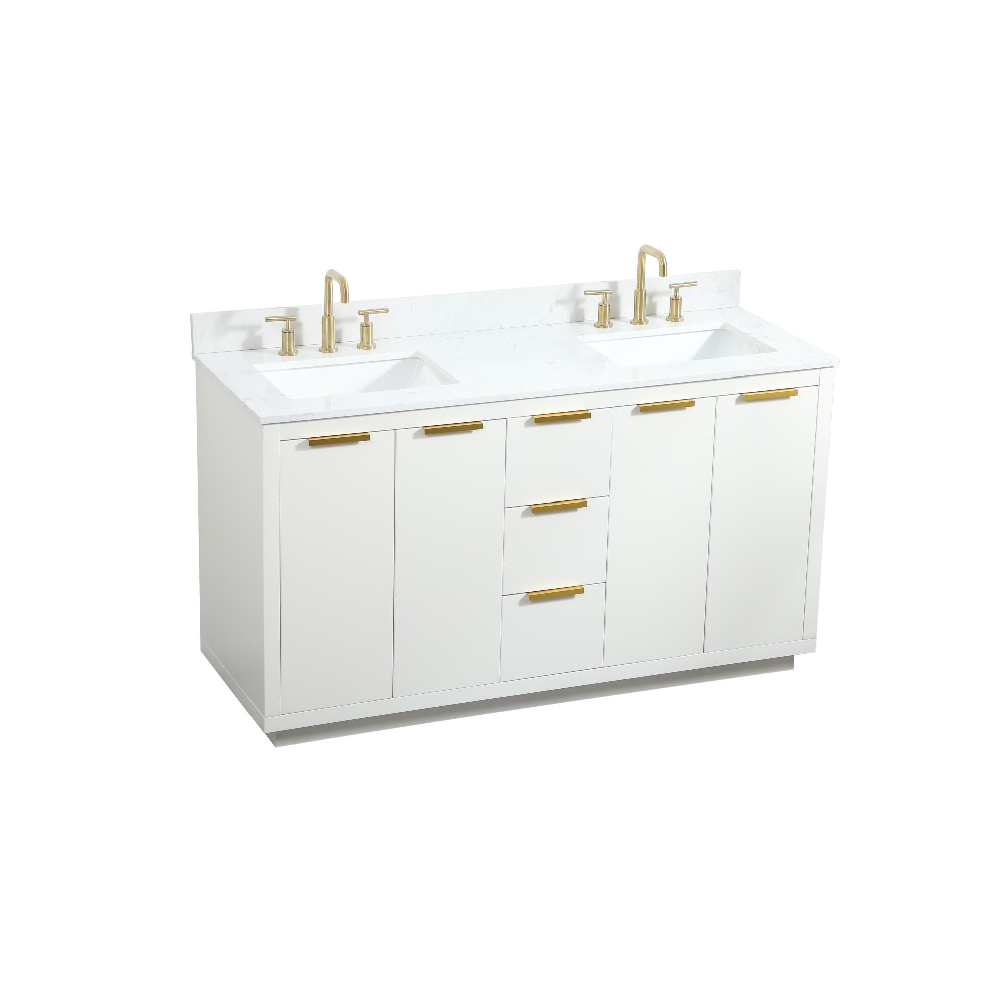 Shown in White finish