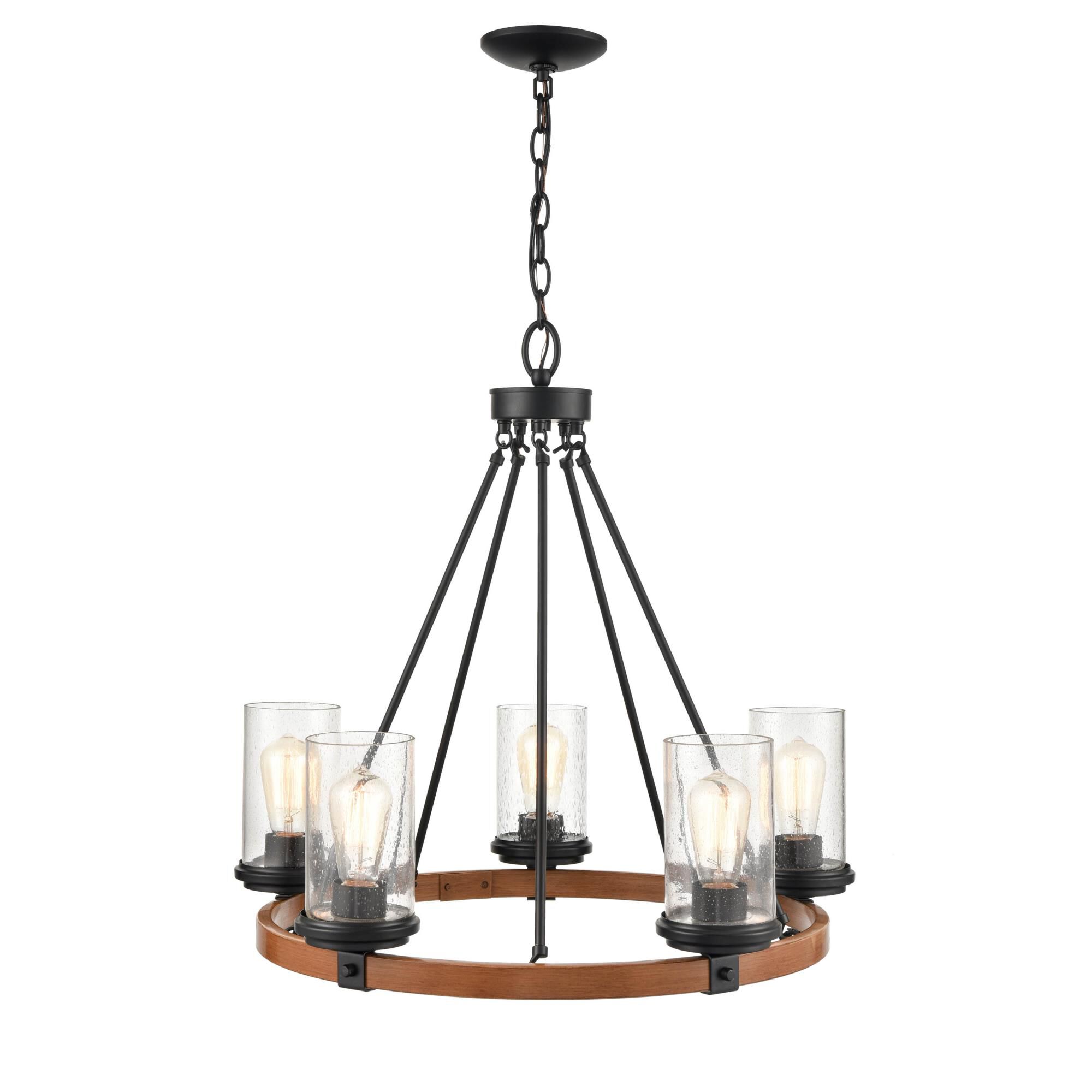 Taos 26 Inch 5 Light Chandelier by Millennium Lighting