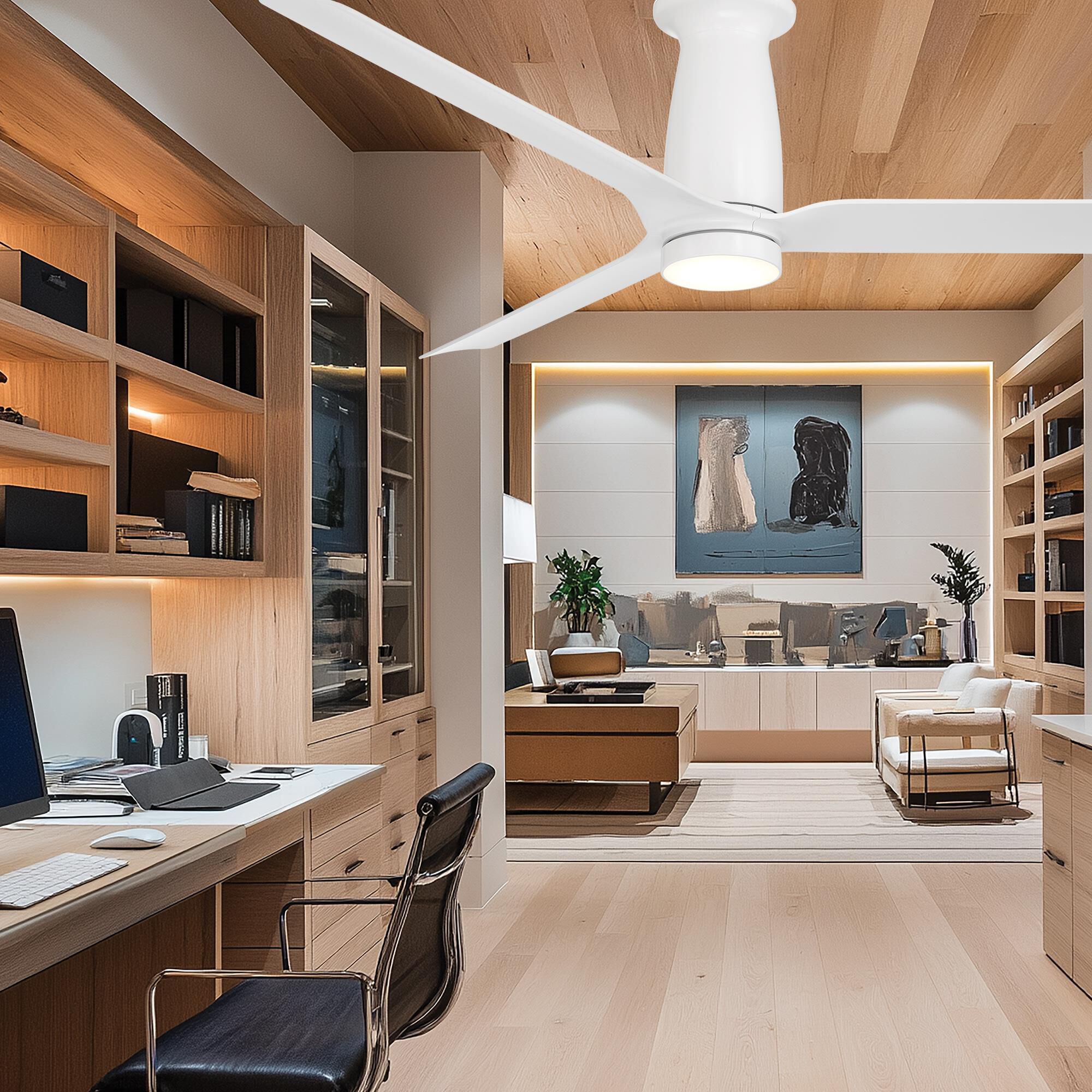 Smooth 52 Inch Flush Mount Fan by Modern Forms