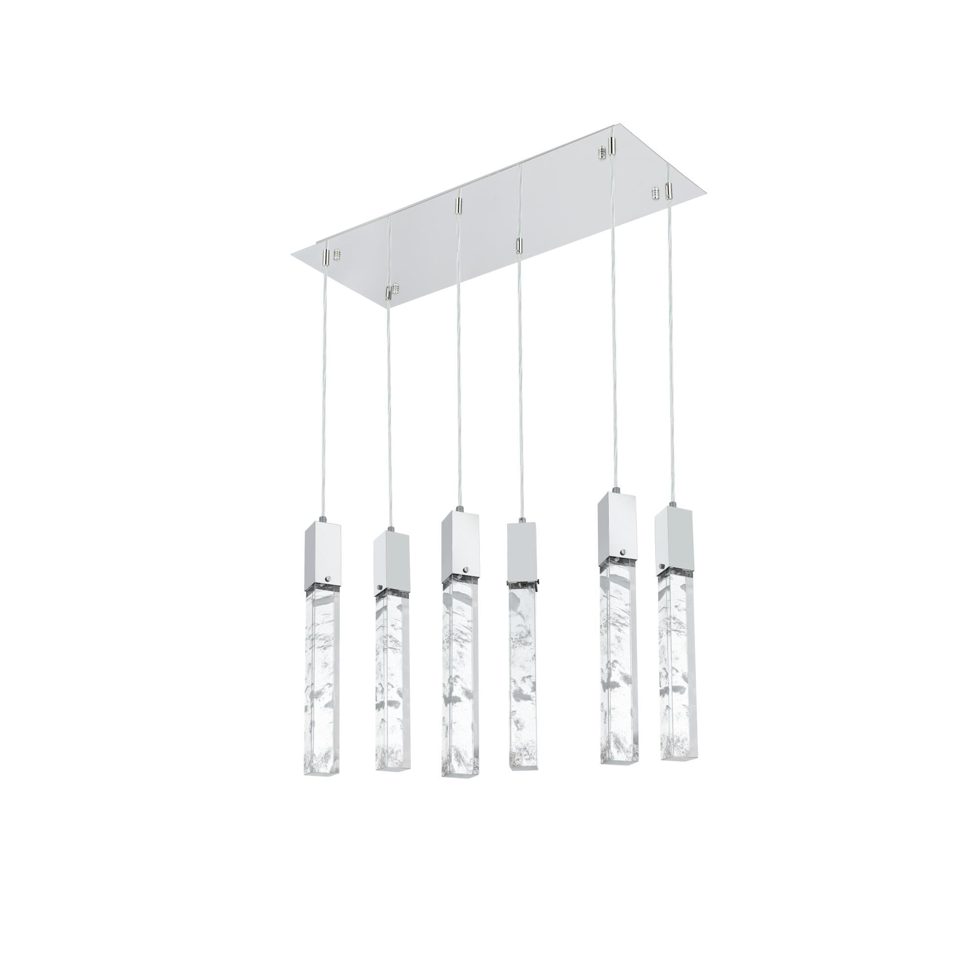 Shown in Chrome finish and Rc crystal and Clear glass