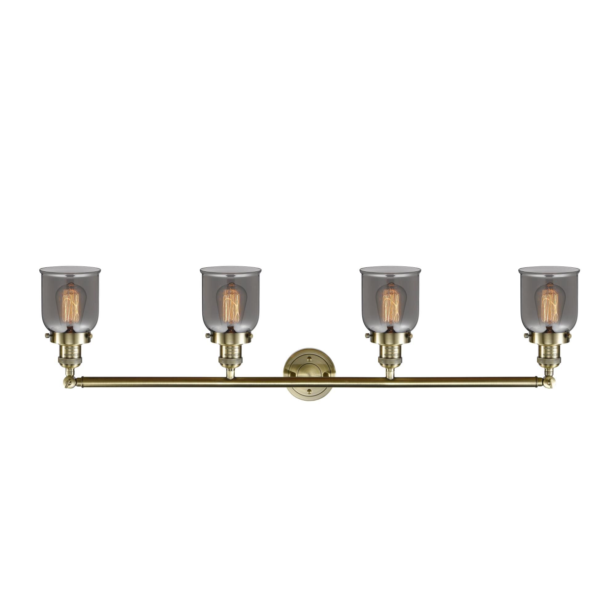 Bruno Marashlian Small Bell 42 Inch 4 Light Bath Vanity Light by Innovations Lighting