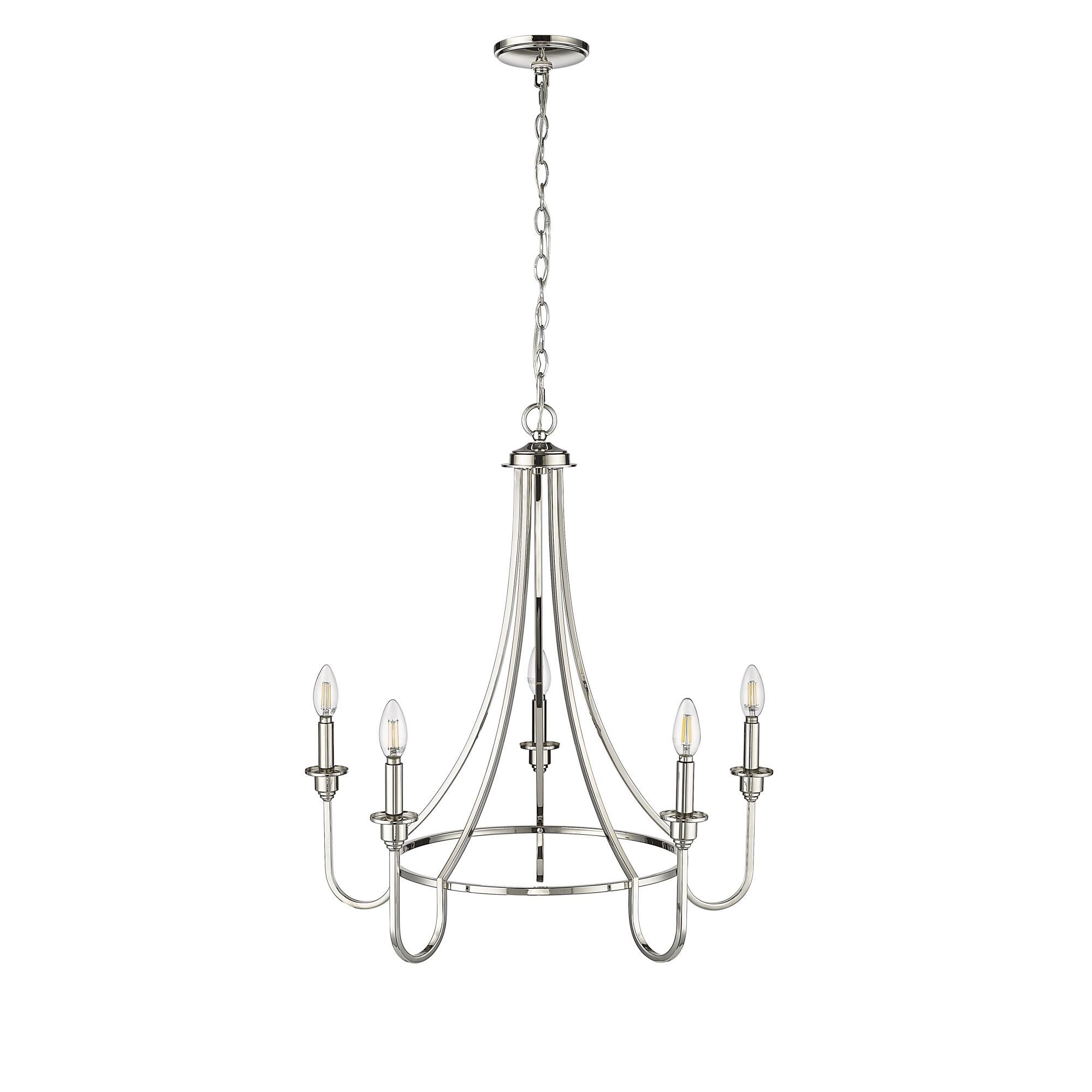 Shown in Polished Nickel finish