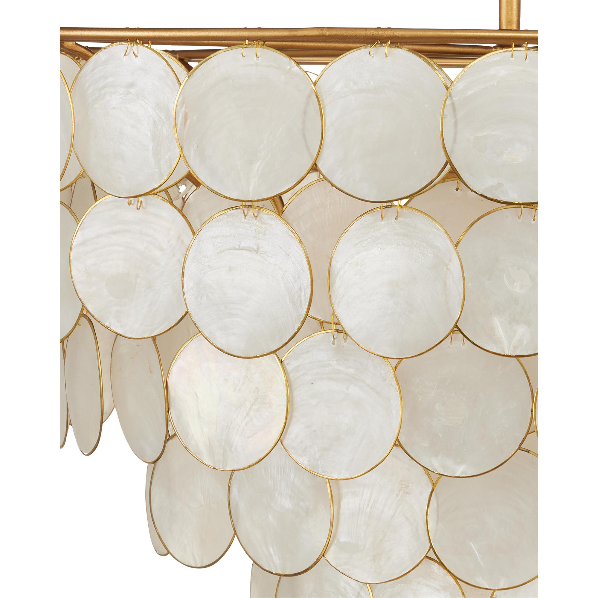 Bon Vivant 30 Inch 5 Light Semi Flush Mount,