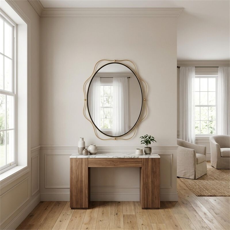 Kate Spade New York Sargasso Small Decorative Mirror by Visual Comfort Studio
