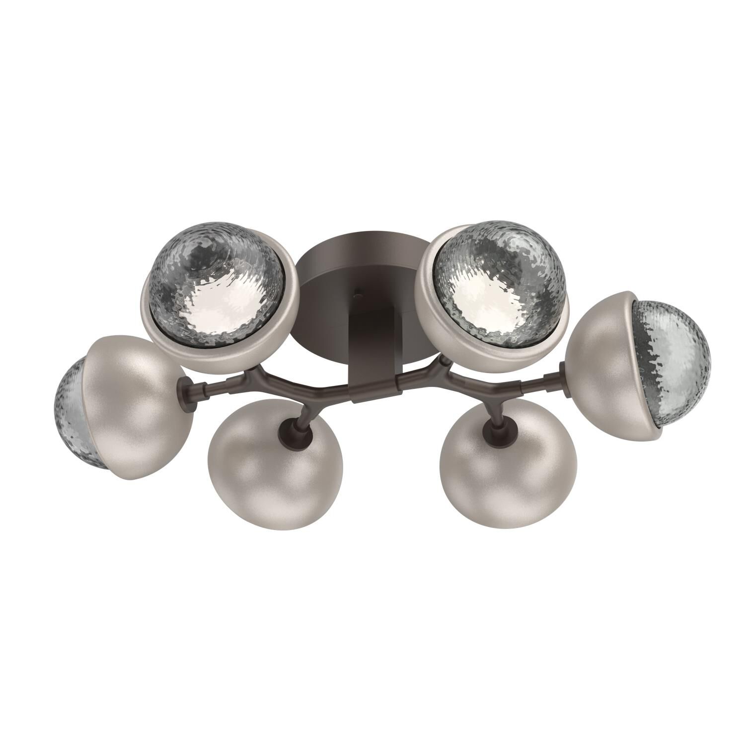 Levi Wilson Cabochon 27 Inch Flush Mount by Hammerton Studio