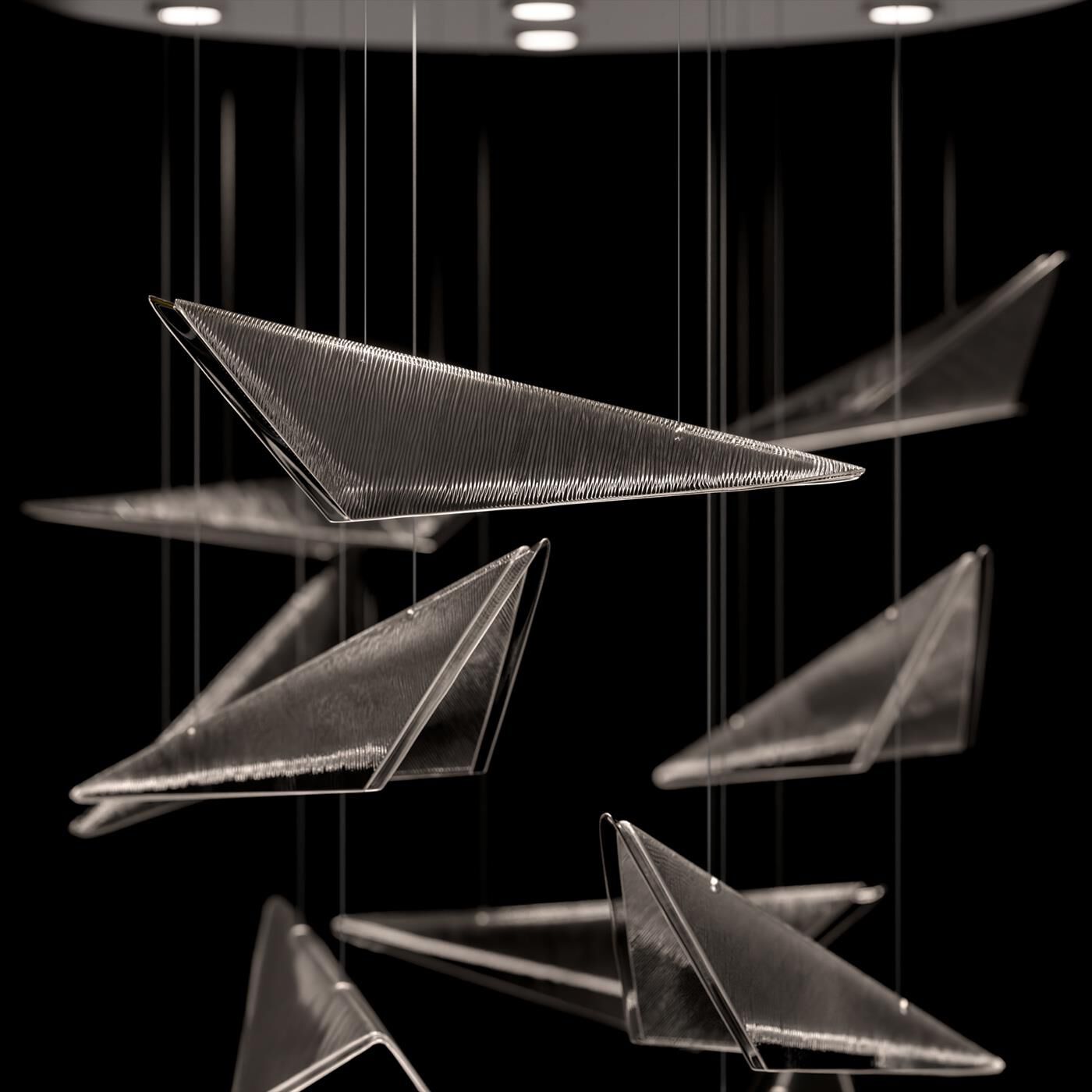 Volo 36 Inch Large Pendant by Fine Art Handcrafted Lighting