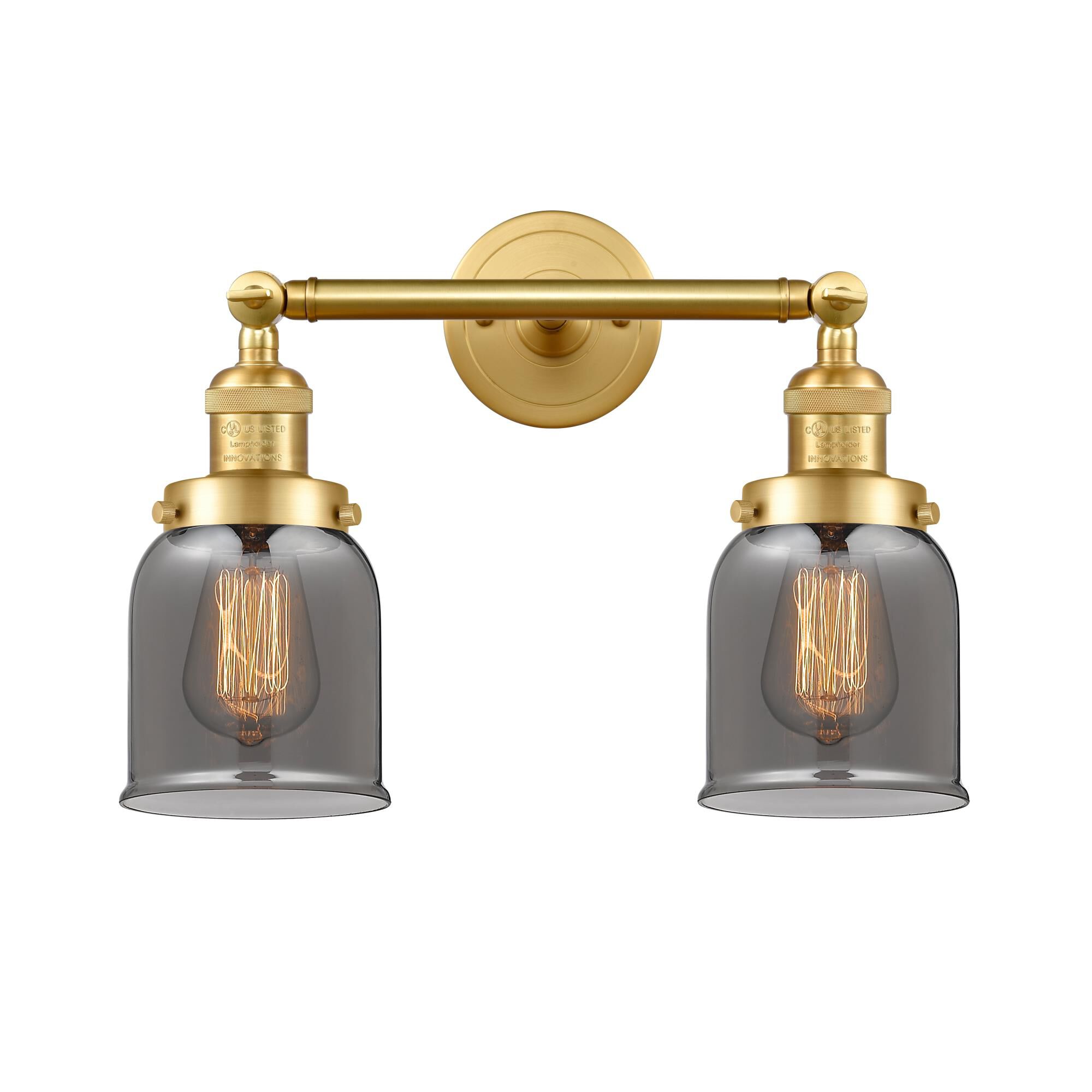 Bruno Marashlian Small Bell 16 Inch 2 Light Bath Vanity Light by Innovations Lighting