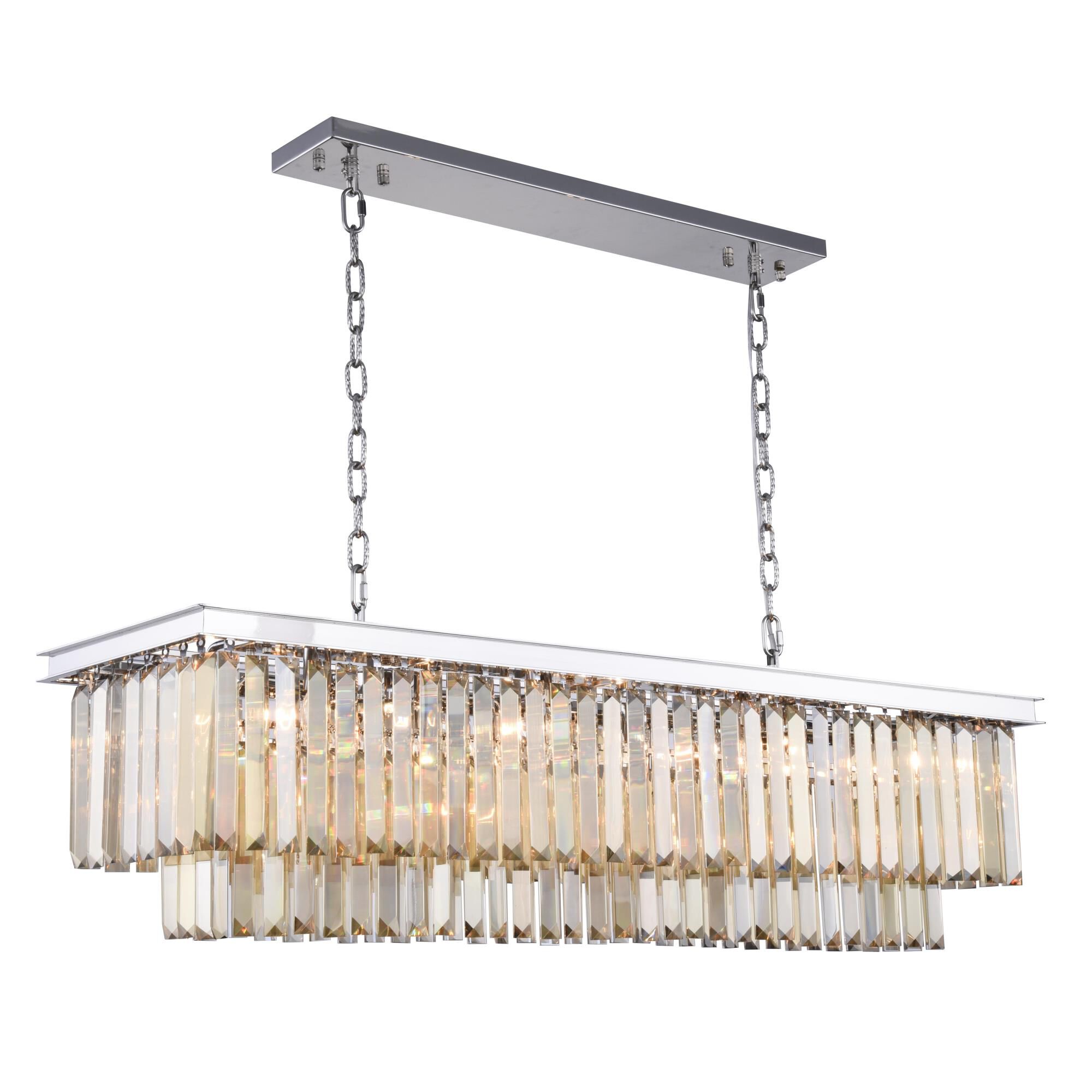 Urban Classic Sydney 50 Inch 12 Light Mini Chandelier by Elegant Lighting