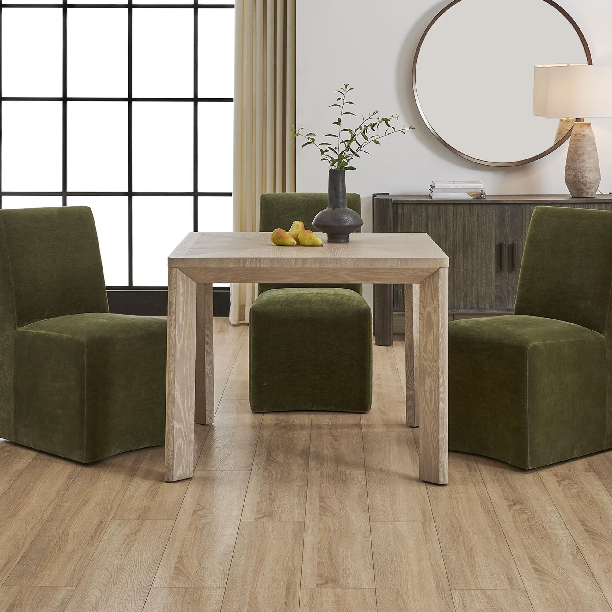 Shown in White, Woodtone finish