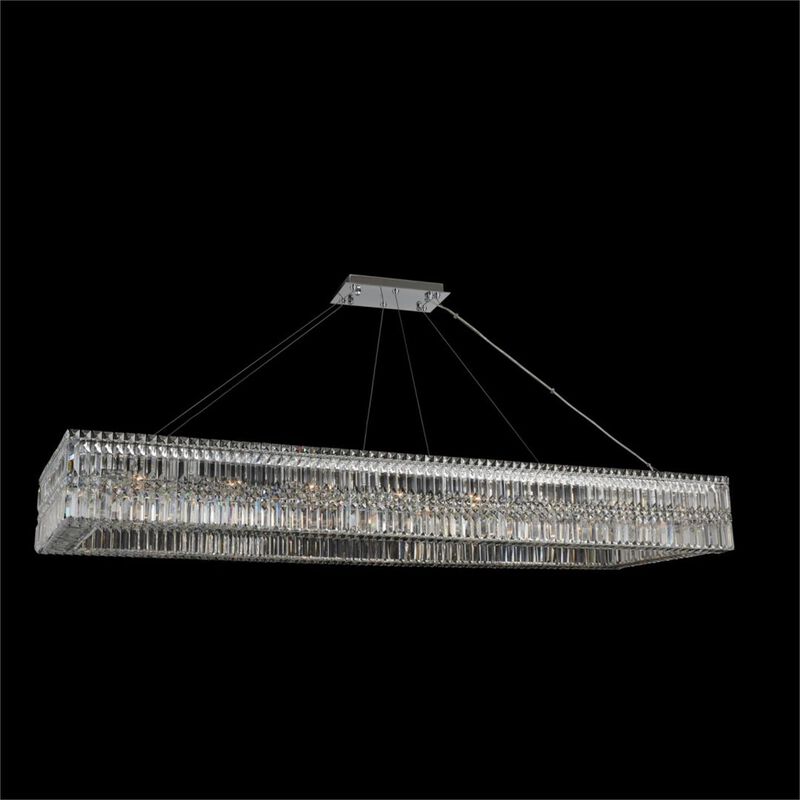 Rettangolo 72 Inch Linear Chandelier by Allegri
