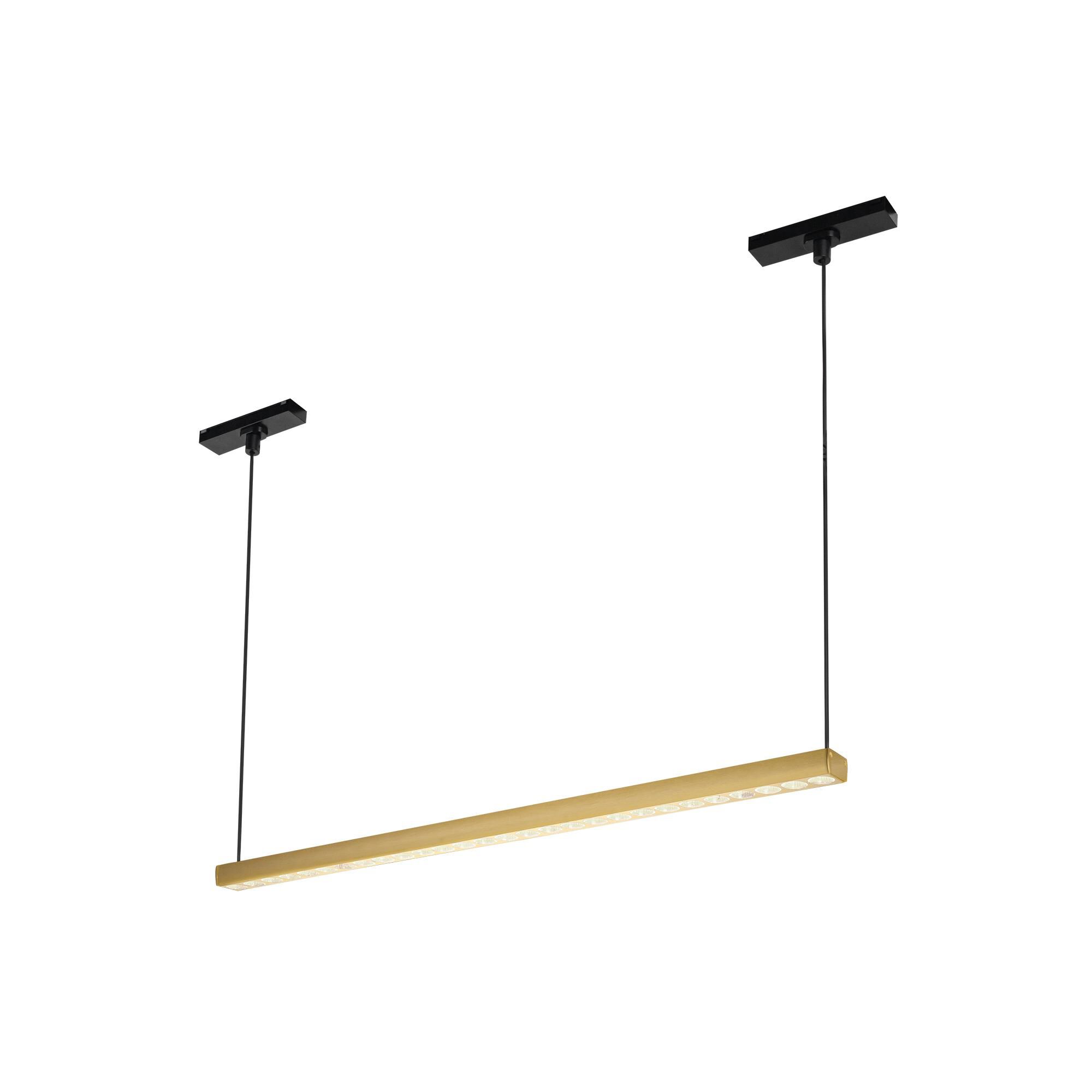 Shown in Brushed Gold finish
