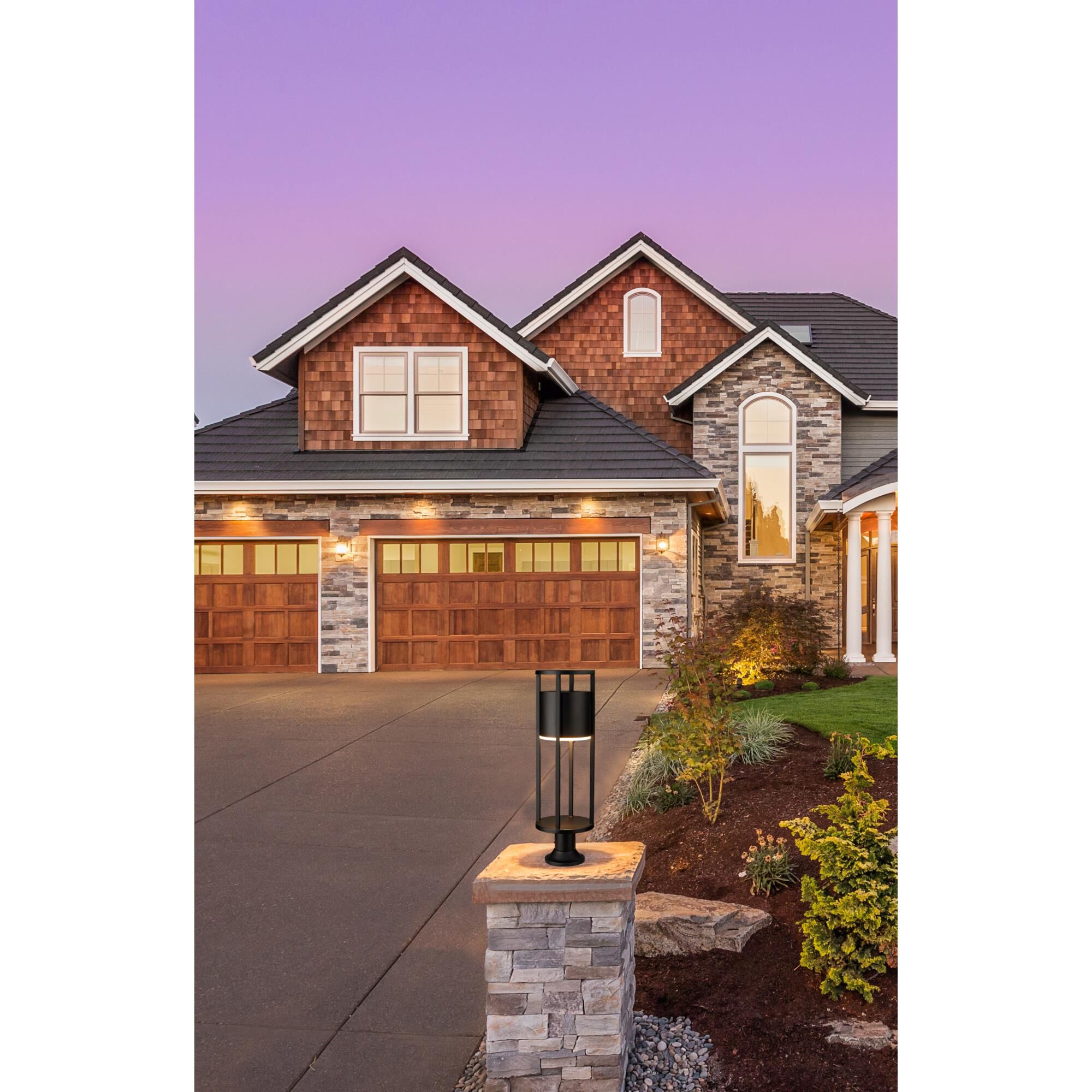 Z-Lite Luca 29 Inch Tall LED Outdoor Pier Lamp