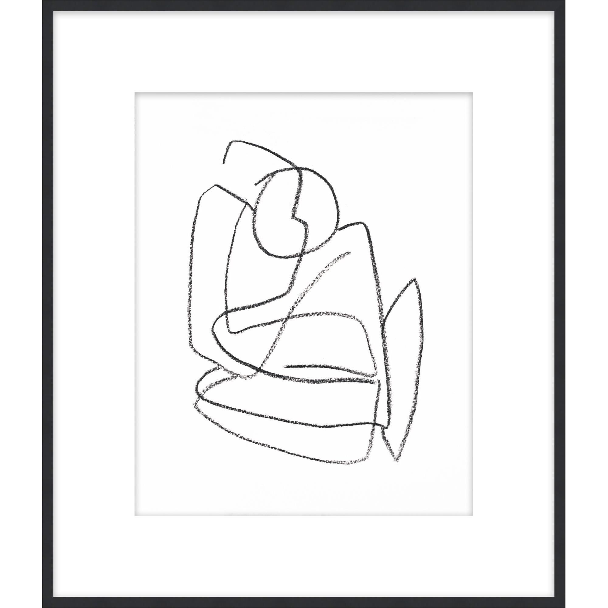Studio L57 Narrative Linear Figures Print by LEVEL57