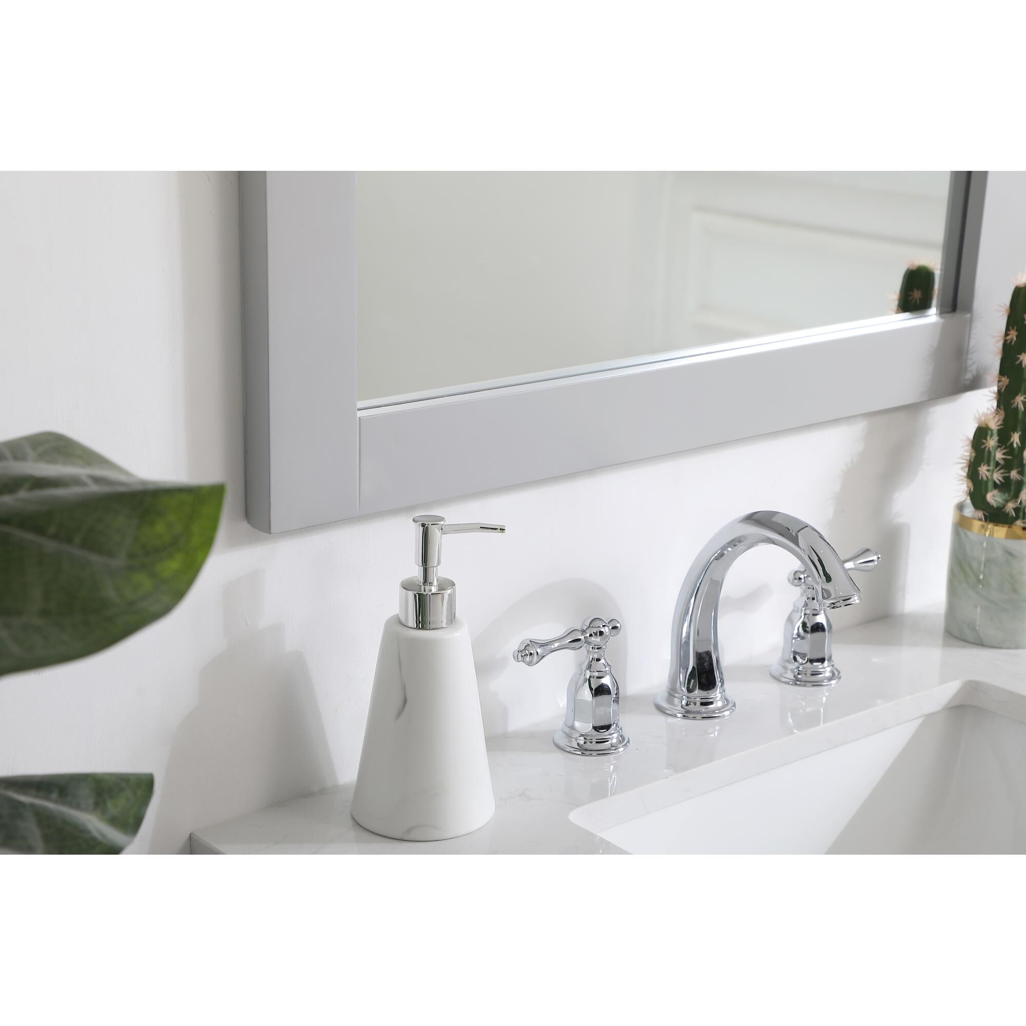 Aqua Decorative Mirrors by Elegant Decor