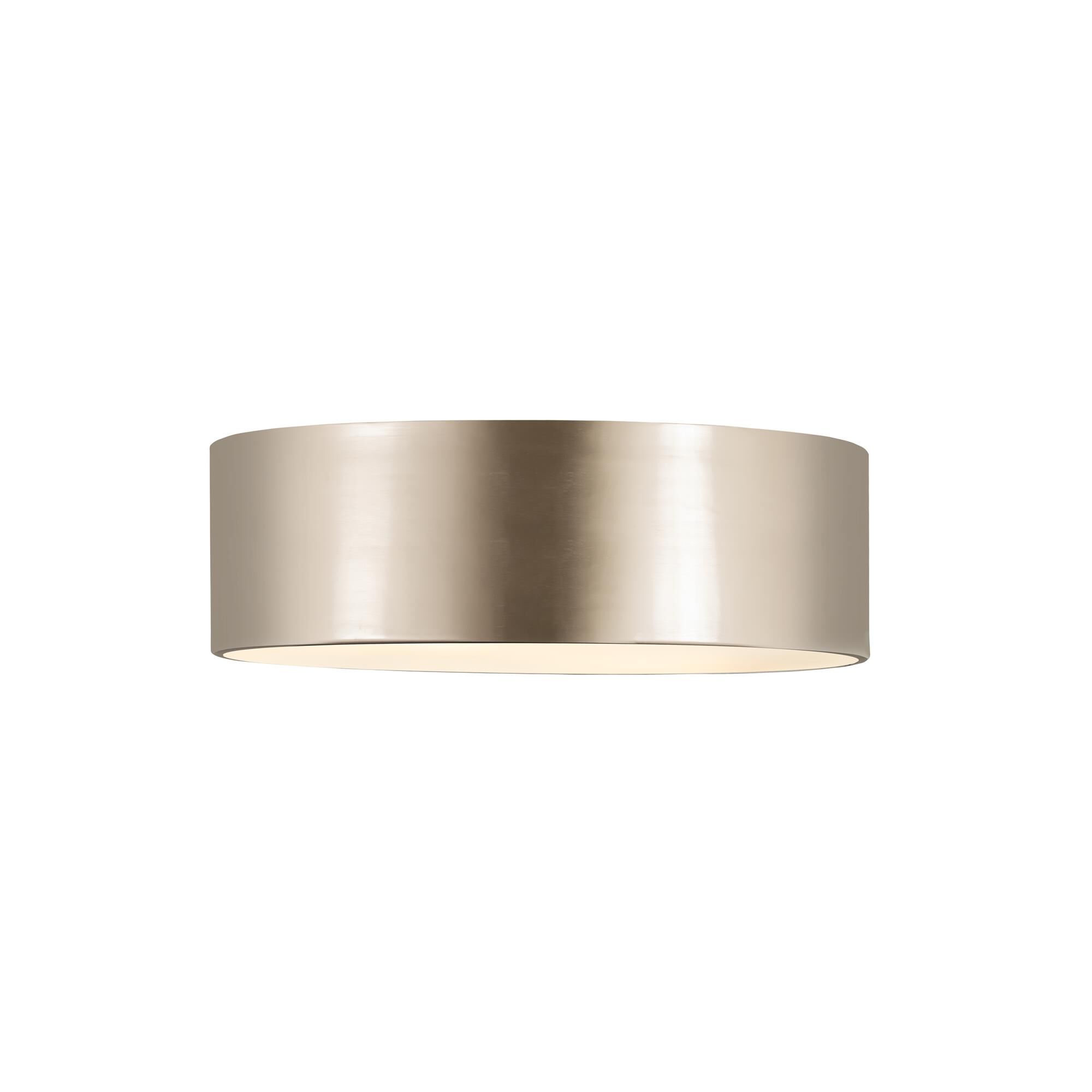 Shown in Brushed Nickel finish and Steel glass and Steel shade