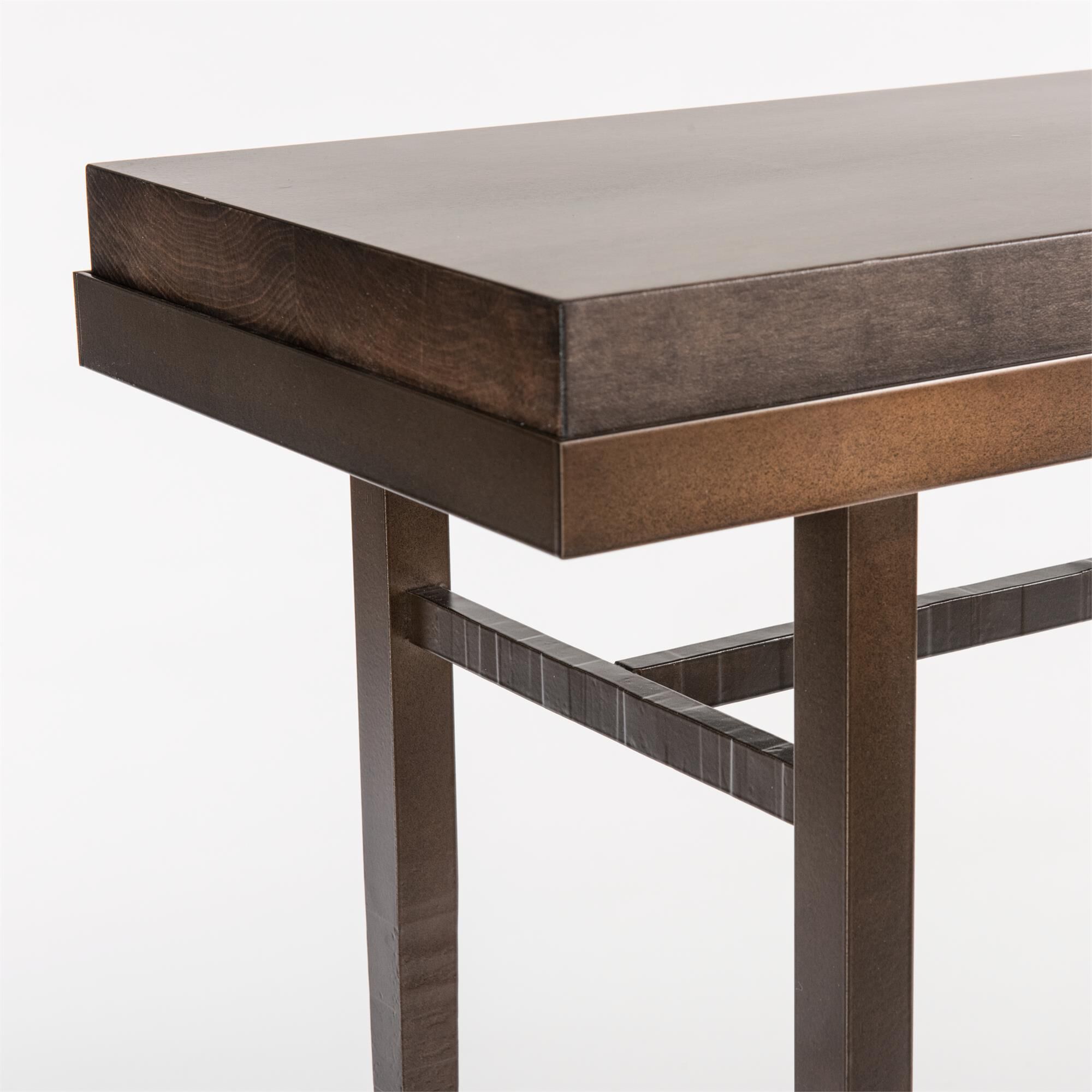 Shown in Dark Smoke finish and Maple Espresso accent