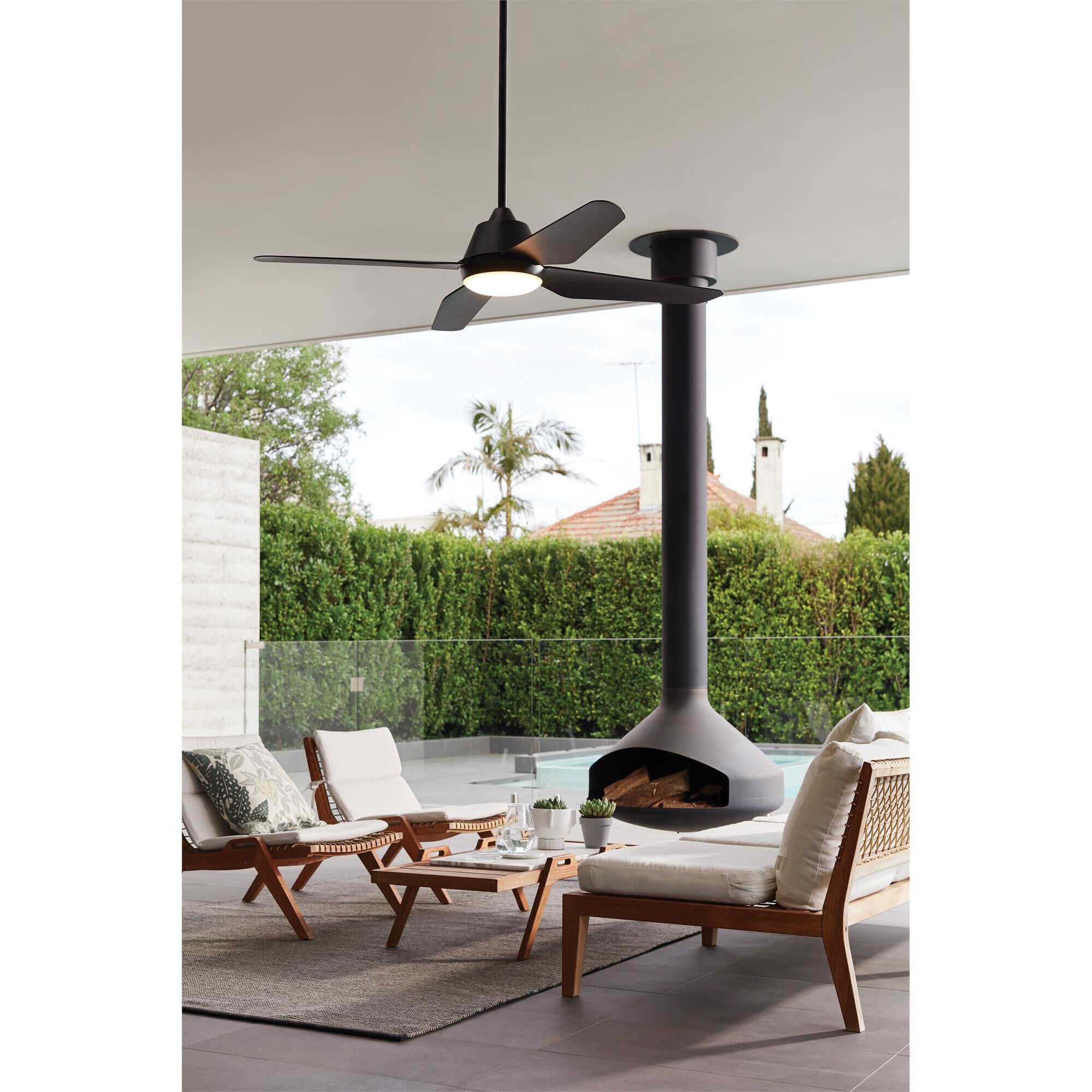 Shown in Black finish