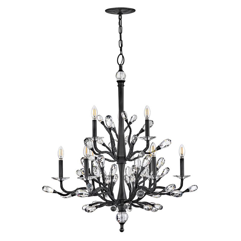 Eve 34 Inch Chandelier by Fredrick Ramond