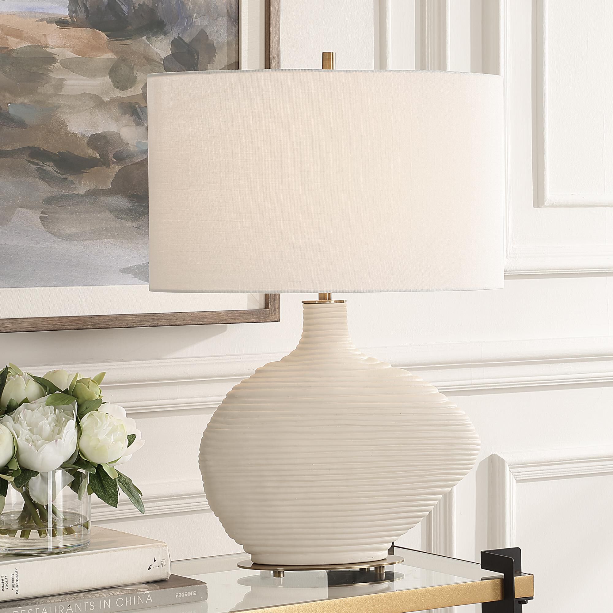 Grace Feyock Duostacked 24 Inch Table Lamp by Uttermost