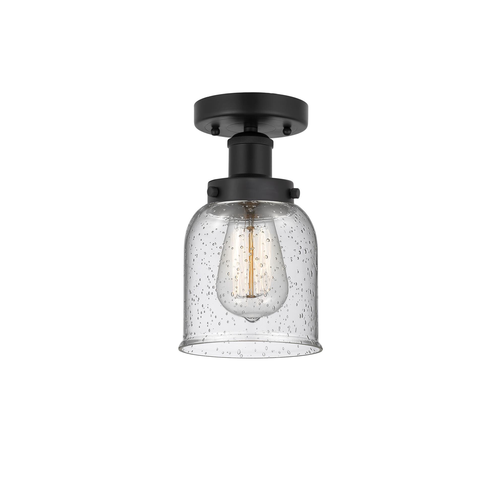 Bruno Marashlian Bell 6 Inch 1 Light Semi Flush Mount by Innovations Lighting
