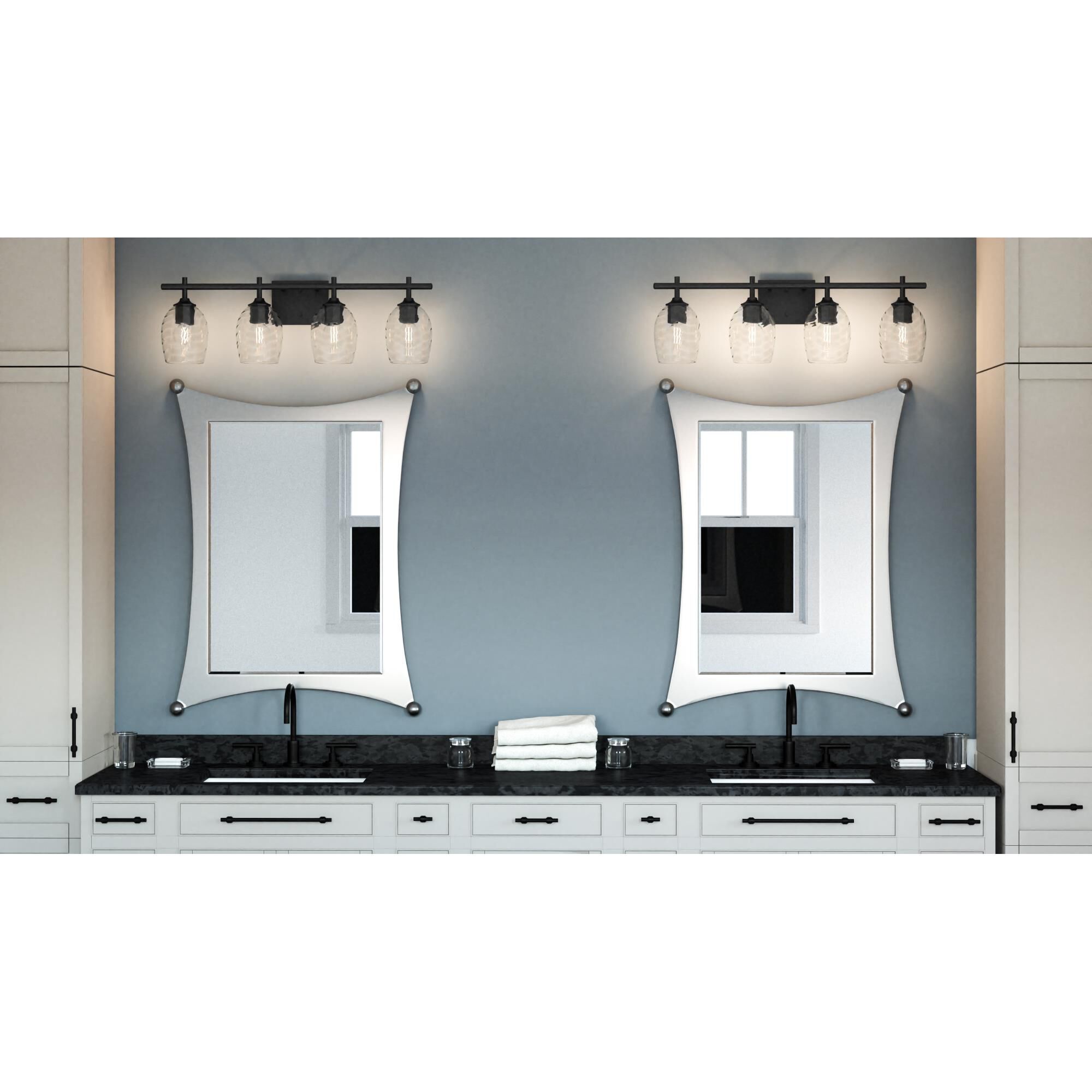 Lucy 29 Inch 4 Light Bath Vanity Light by Quoizel