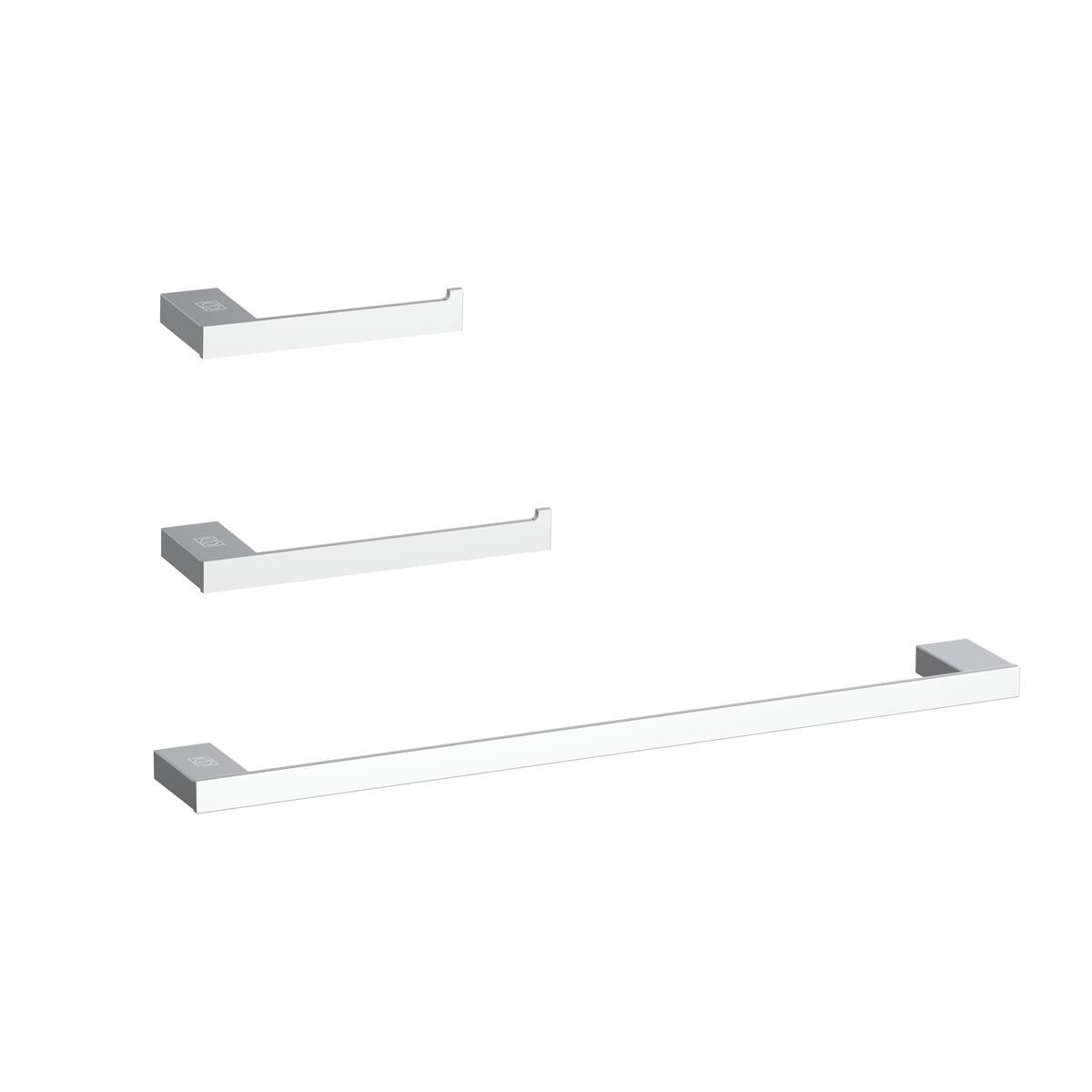 Sofia 3 Piece Towel Bar Set by Elegant Decor
