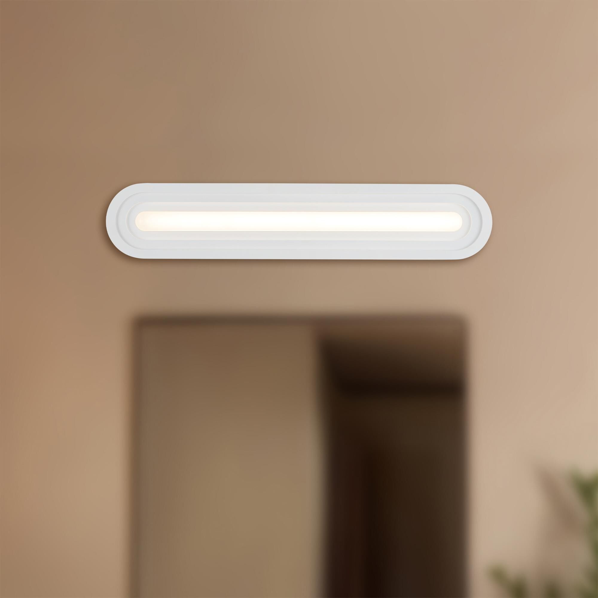 Shown in White finish