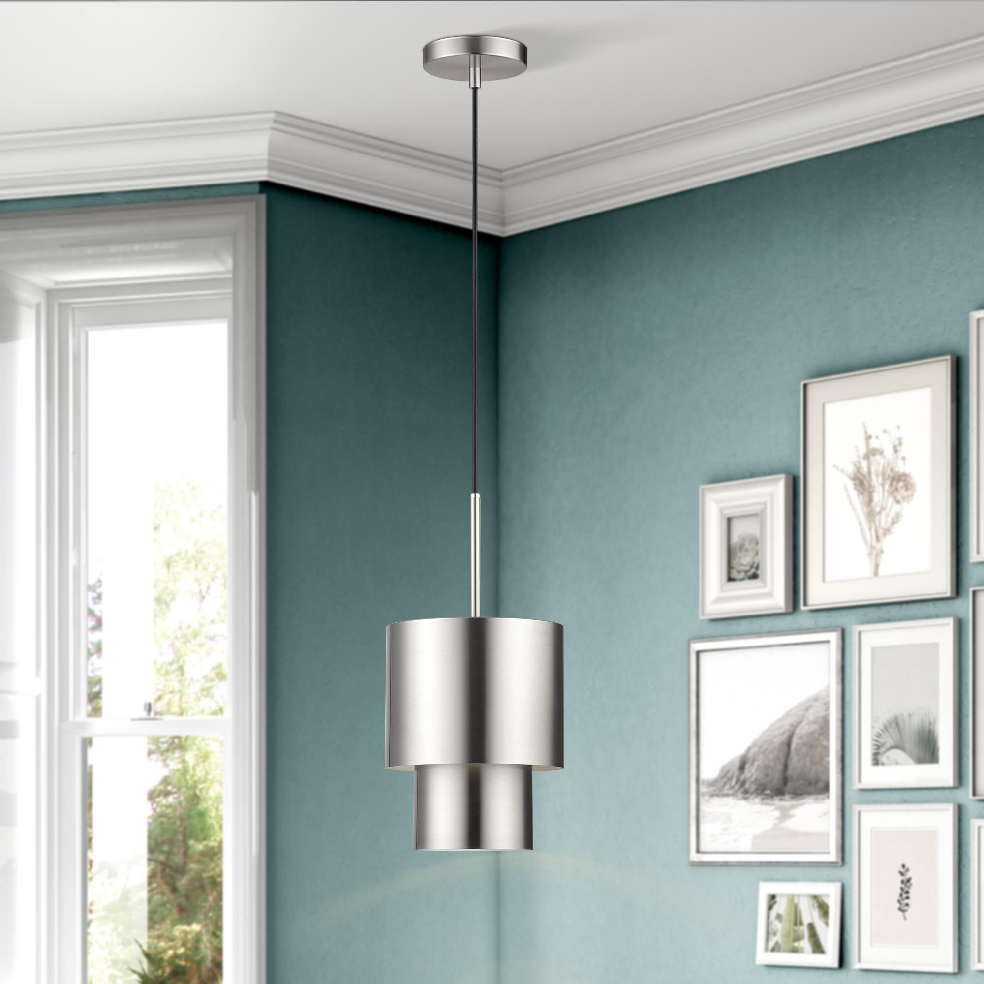 Zolana 9 Inch Mini Pendant by Livex Lighting