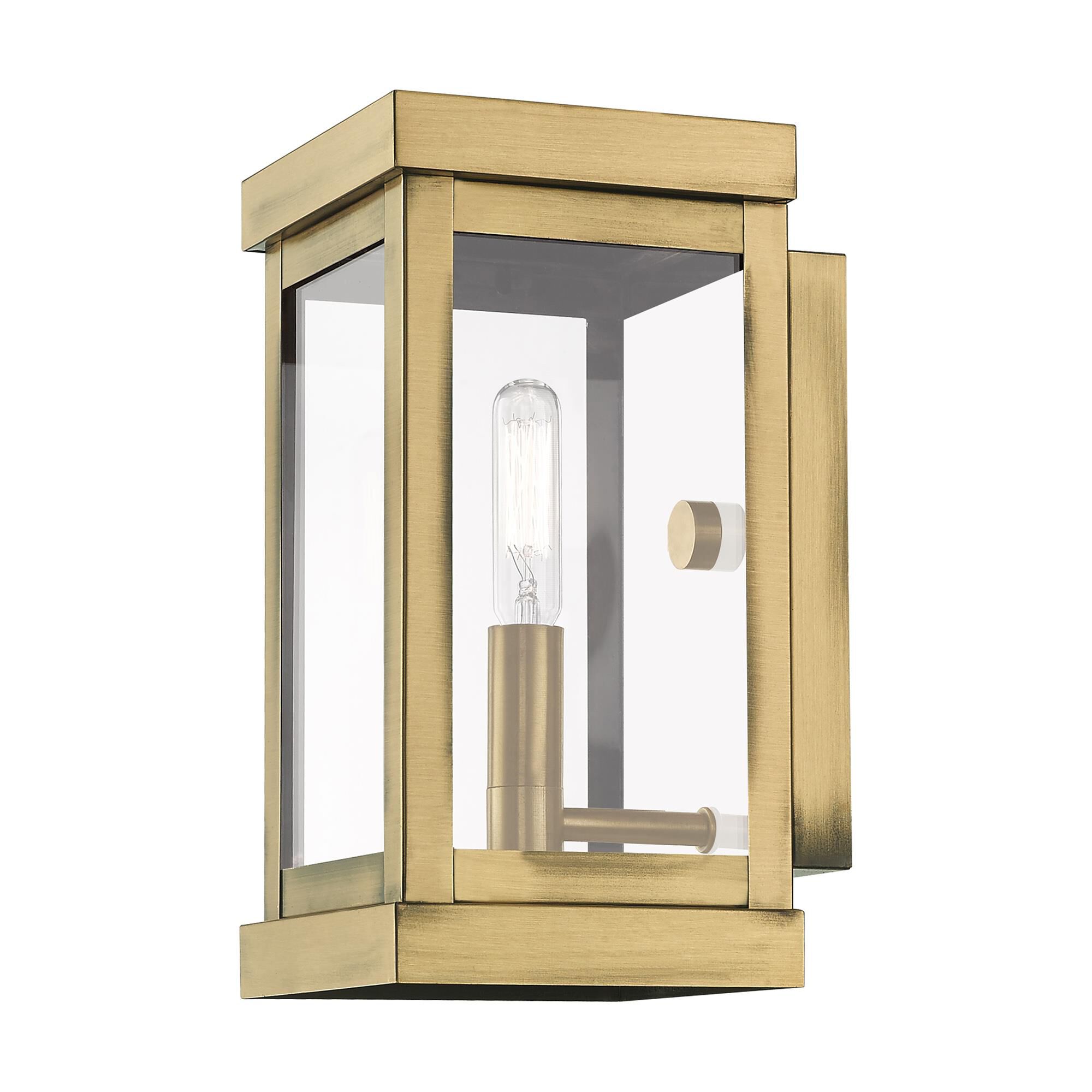 Livex Lighting Hopewell 9 Inch Tall Outdoor Wall Light