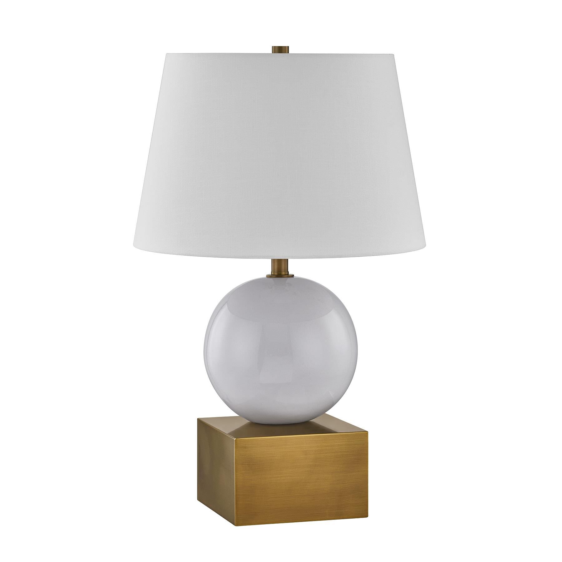 Shown in Ceramic and Brass finish