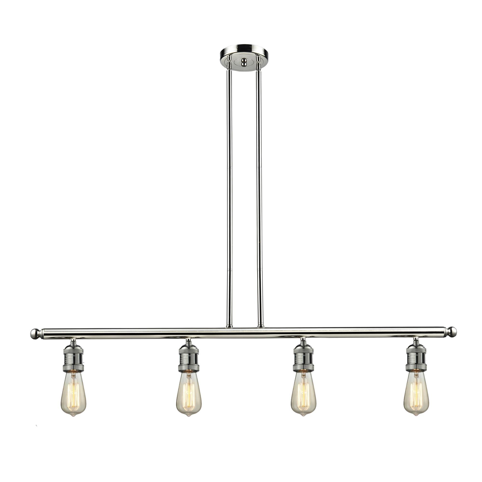 Bruno Marashlian Bare Bulb 48 Inch 4 Light LED Linear Suspension Light by Innovations Lighting