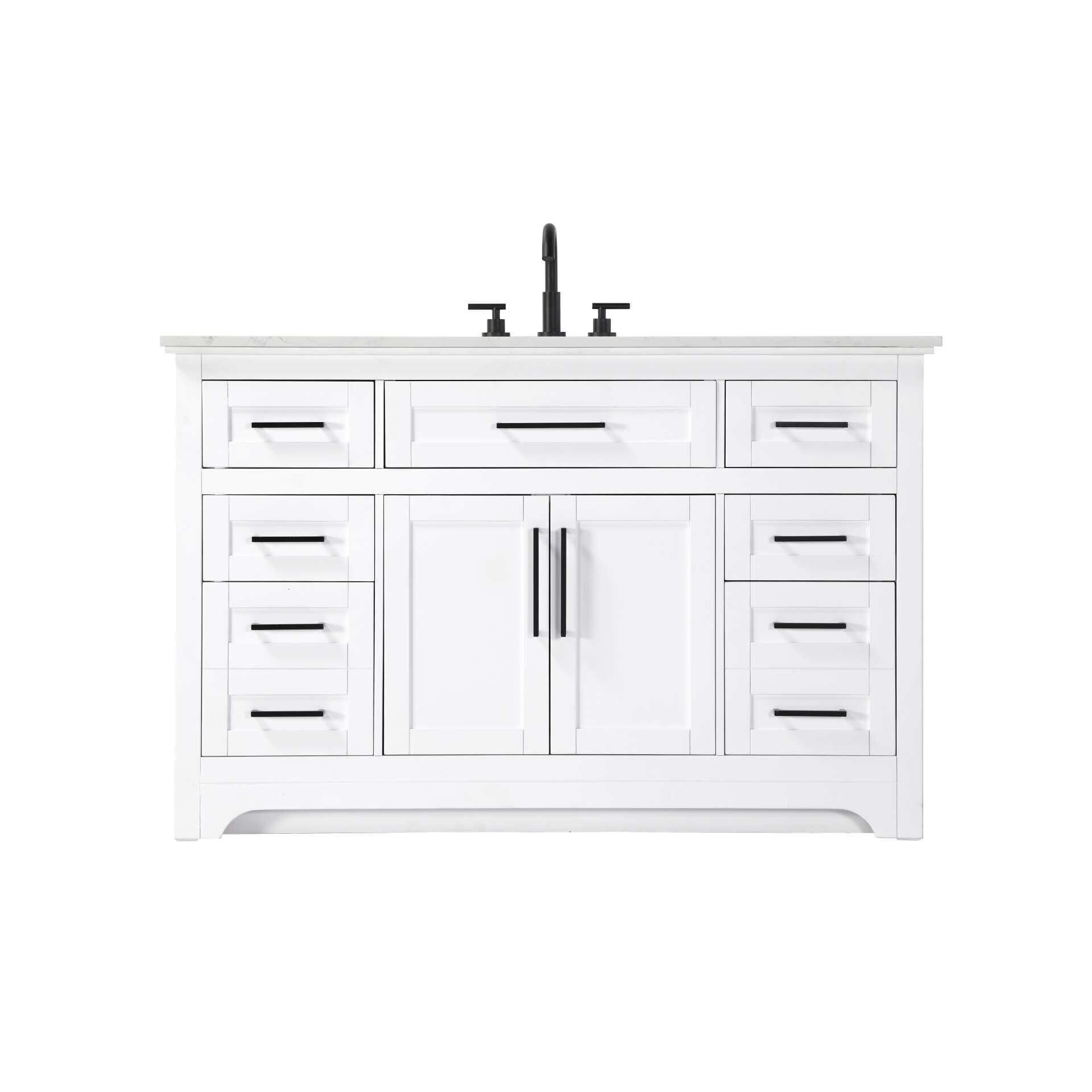 Shown in White finish