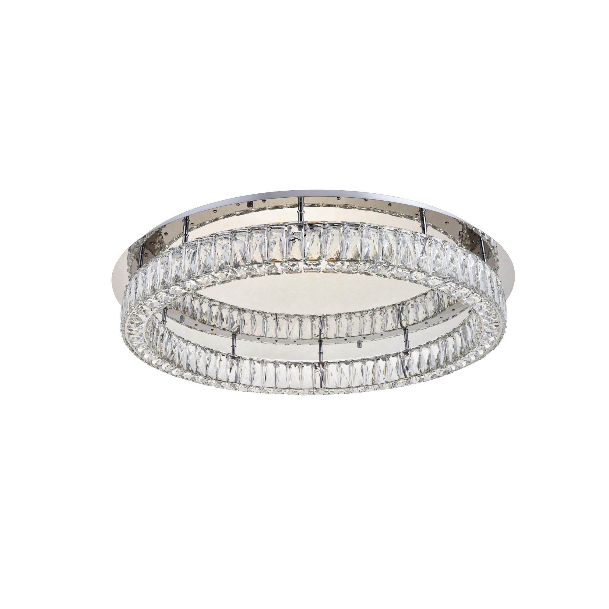 Shown in Chrome finish and Clear Royal Cut crystal