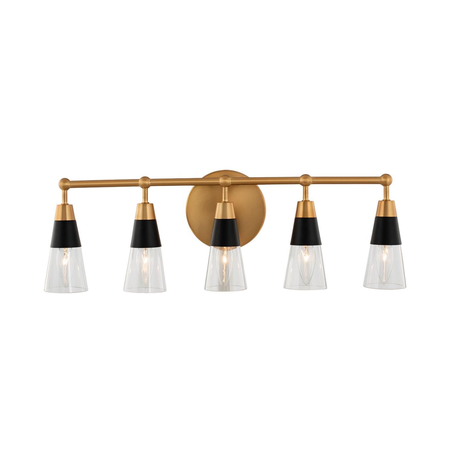 Ponti 24 Inch 5 Light Bath Vanity Light by Kalco Lighting