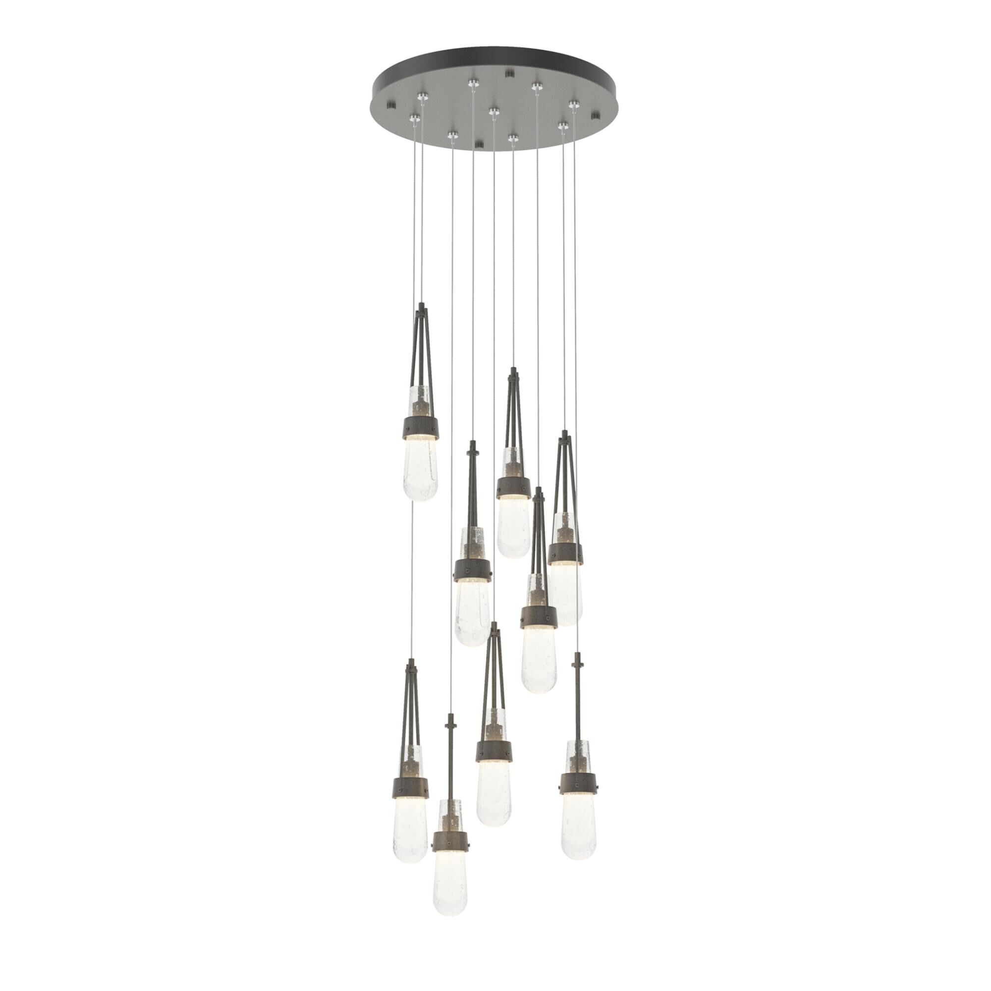 Link 21 Inch Multi Light Pendant by Hubbardton Forge