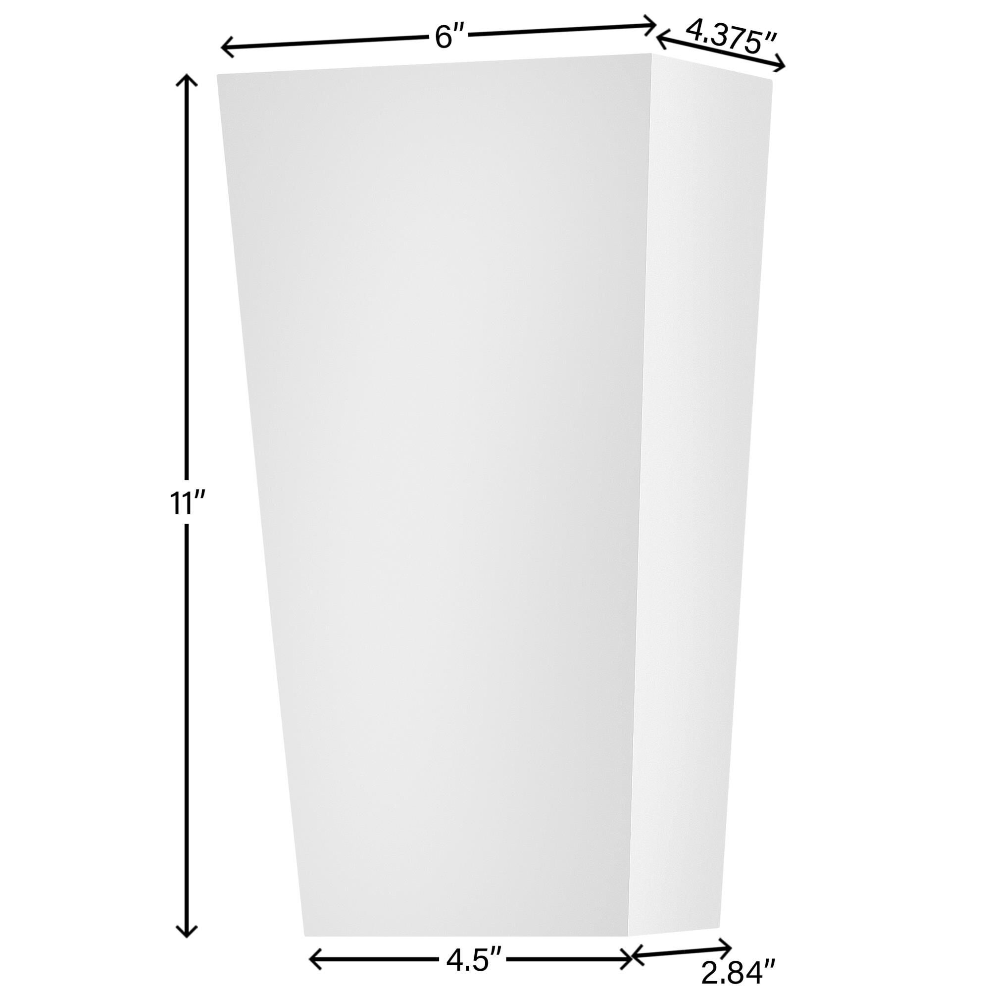 Shown in Textured White finish and Etched Lens glass