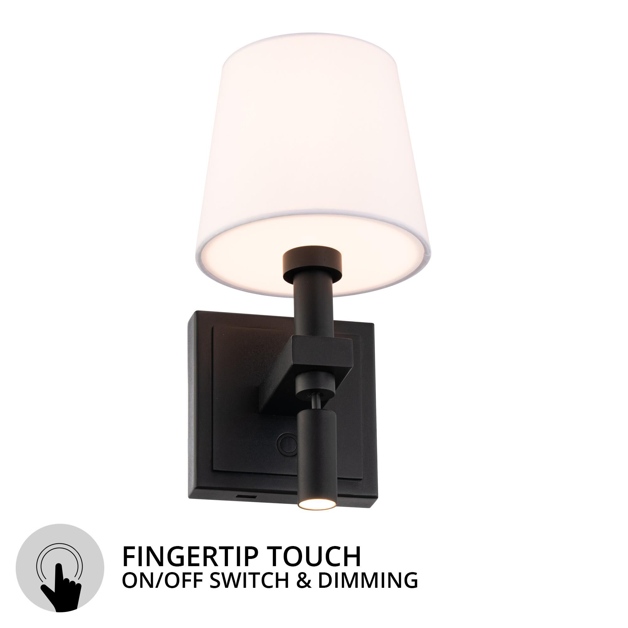 Shown in Black finish