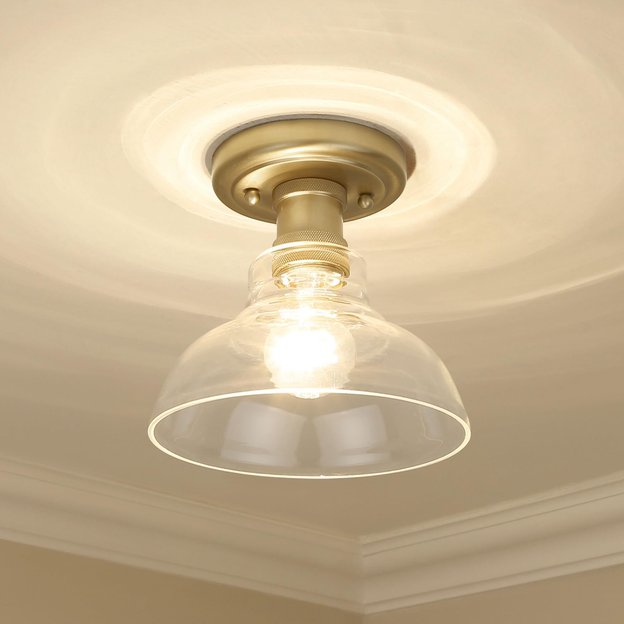 Carver Flush Mount by Golden Lighting