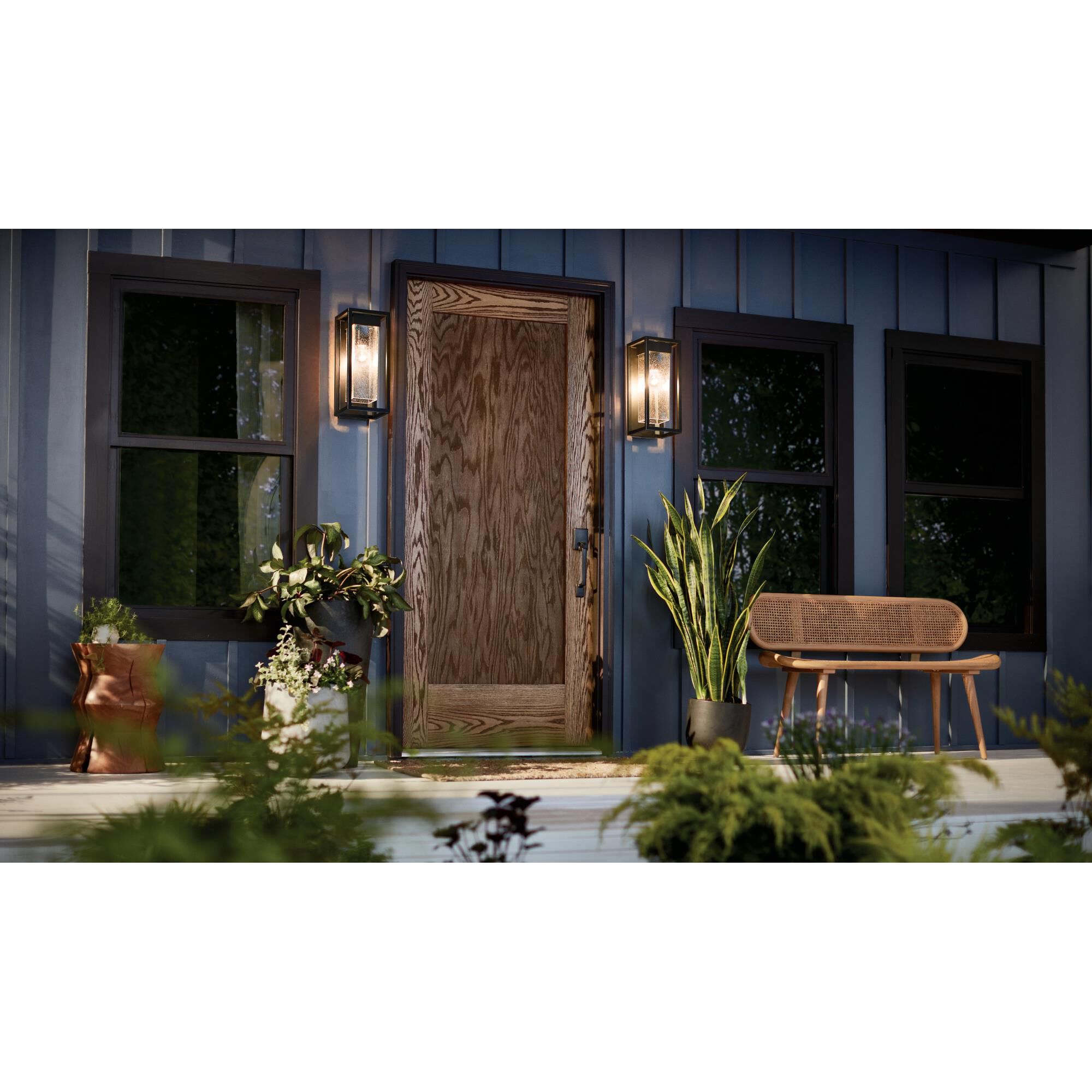 Kichler Lighting Mercer 16 Inch Tall Outdoor Wall Light