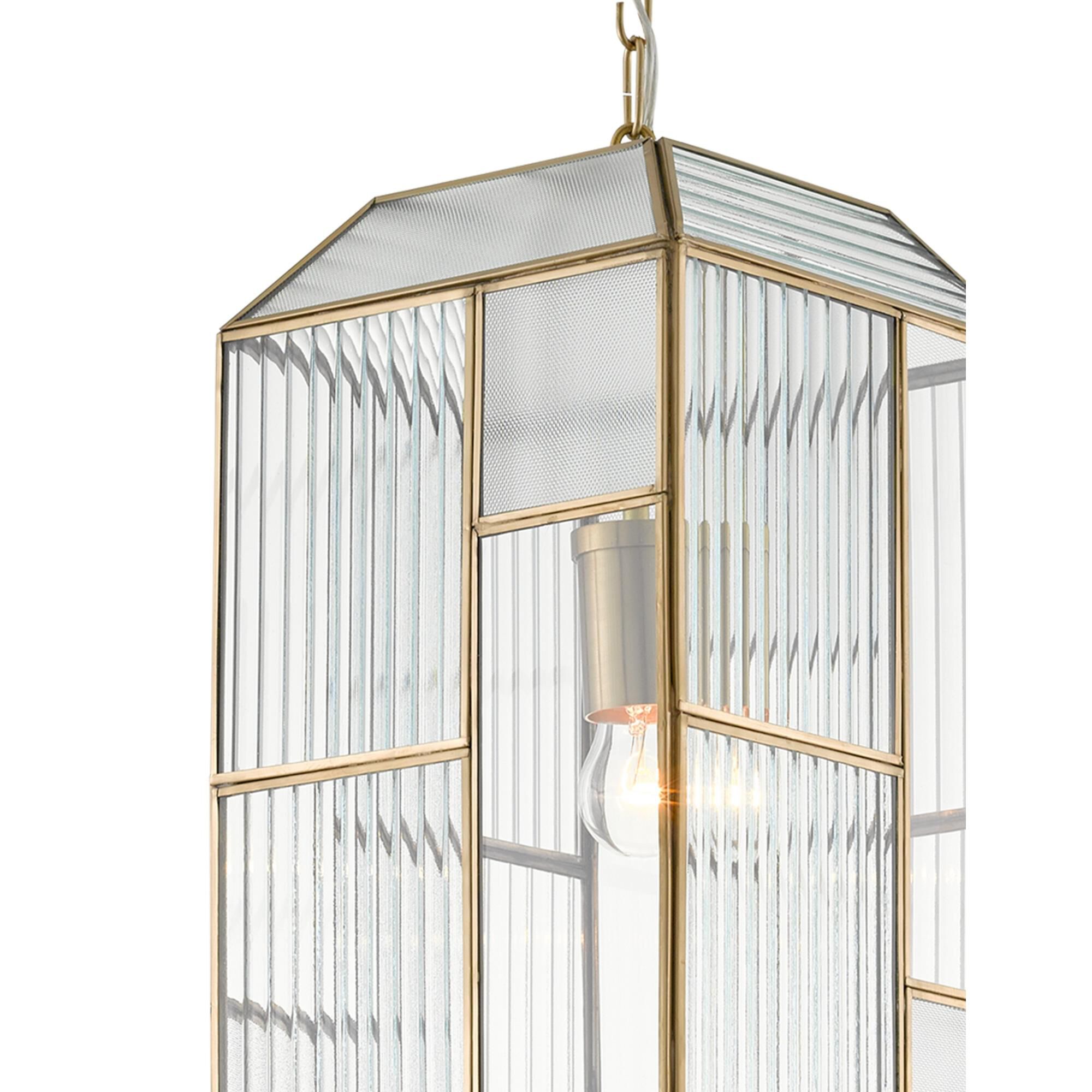 Currey and Company Bardolph 8 Inch Cage Pendant